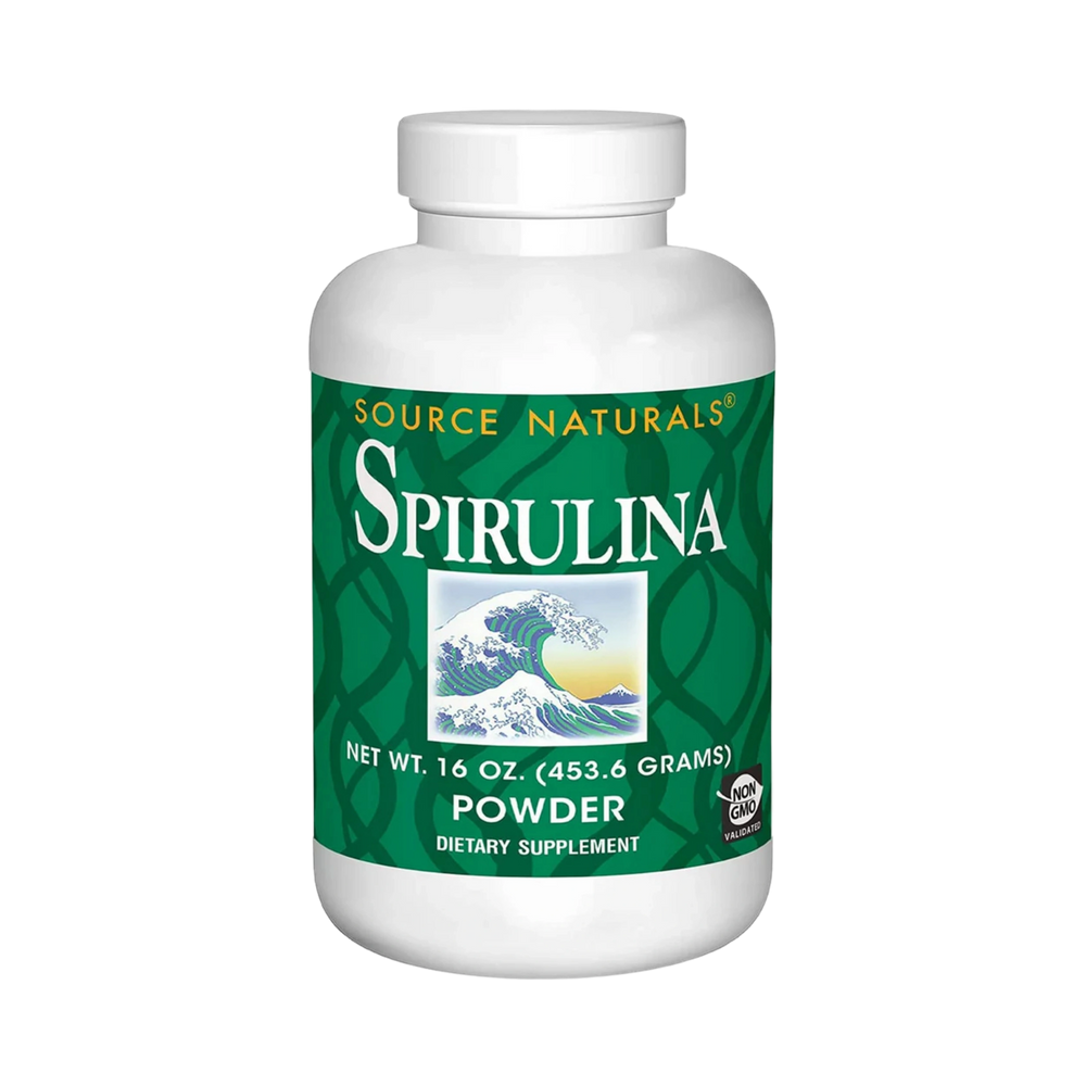 Source Naturals, Spirulina Powder, 16 Oz