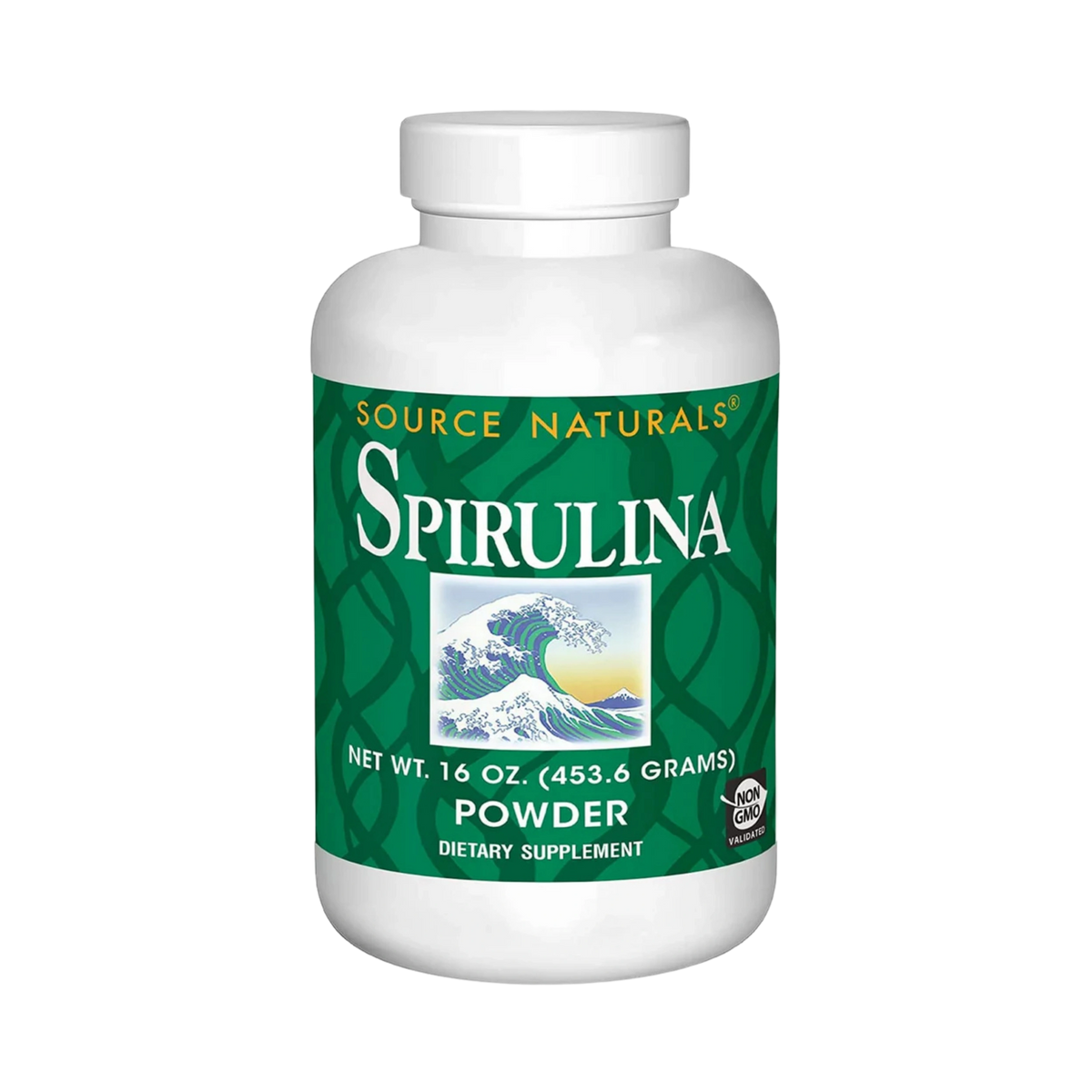 Source Naturals, Spirulina Powder, 16 Oz