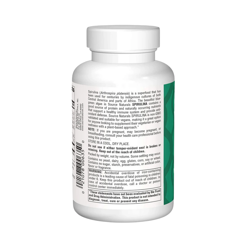 Source Naturals, Spirulina Powder, 4 Oz