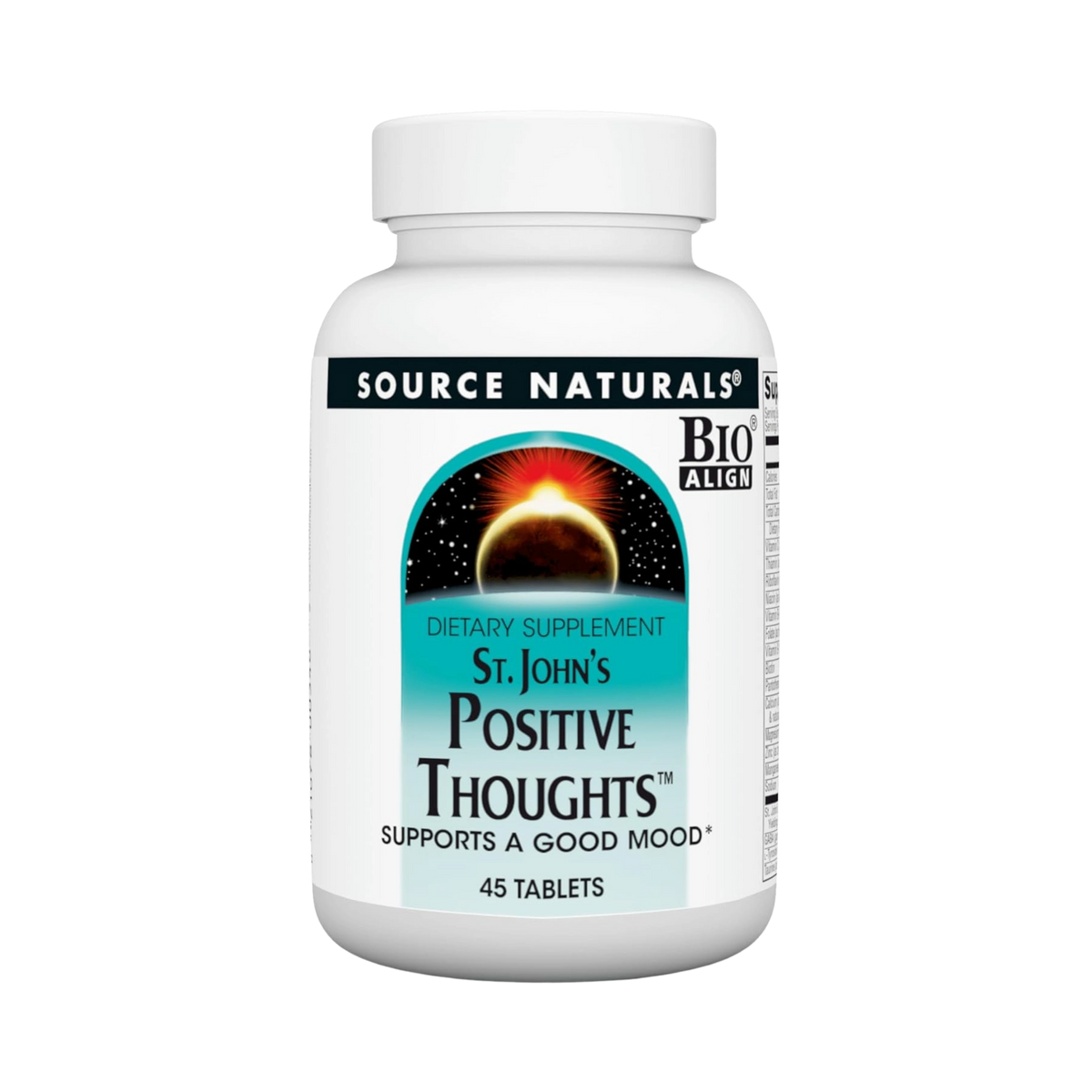 Source Naturals, St. John's Positive Thoughts, 45 Tablets