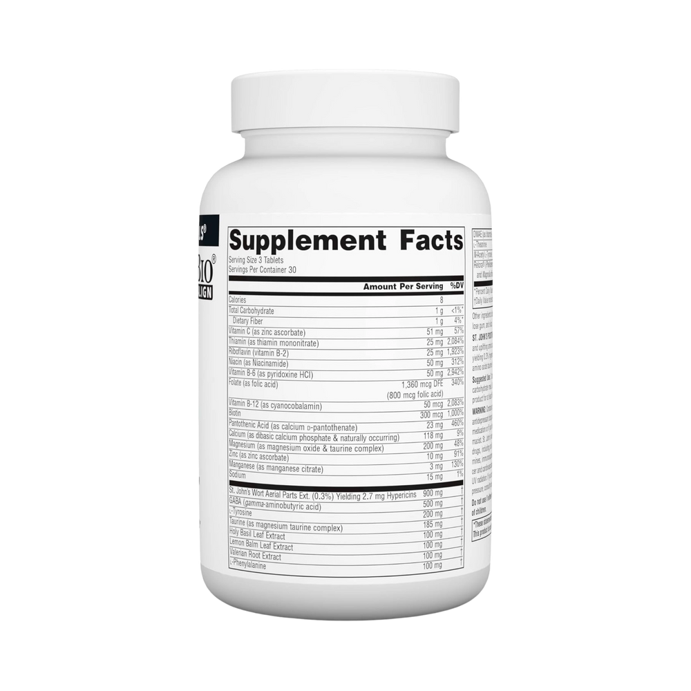 Source Naturals, St. John's Positive Thoughts, 90 Tablets