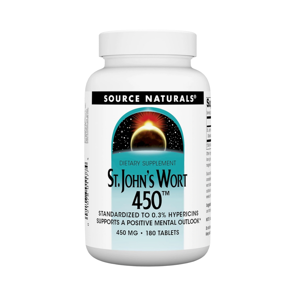 Source Naturals, St. John's Wort 450, 450 Mg, 180 Tablets