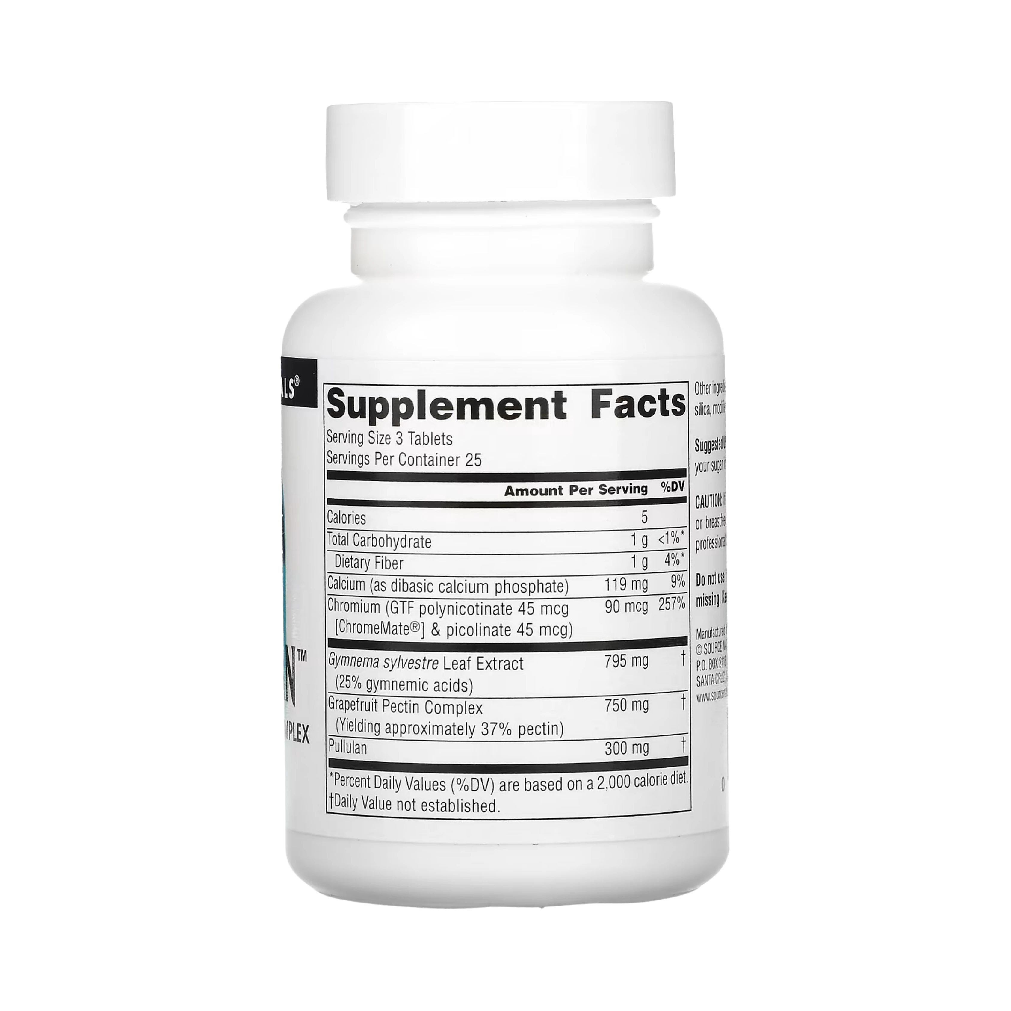 Source Naturals, Sugar Ban, 265 Mg, 30 Tablets