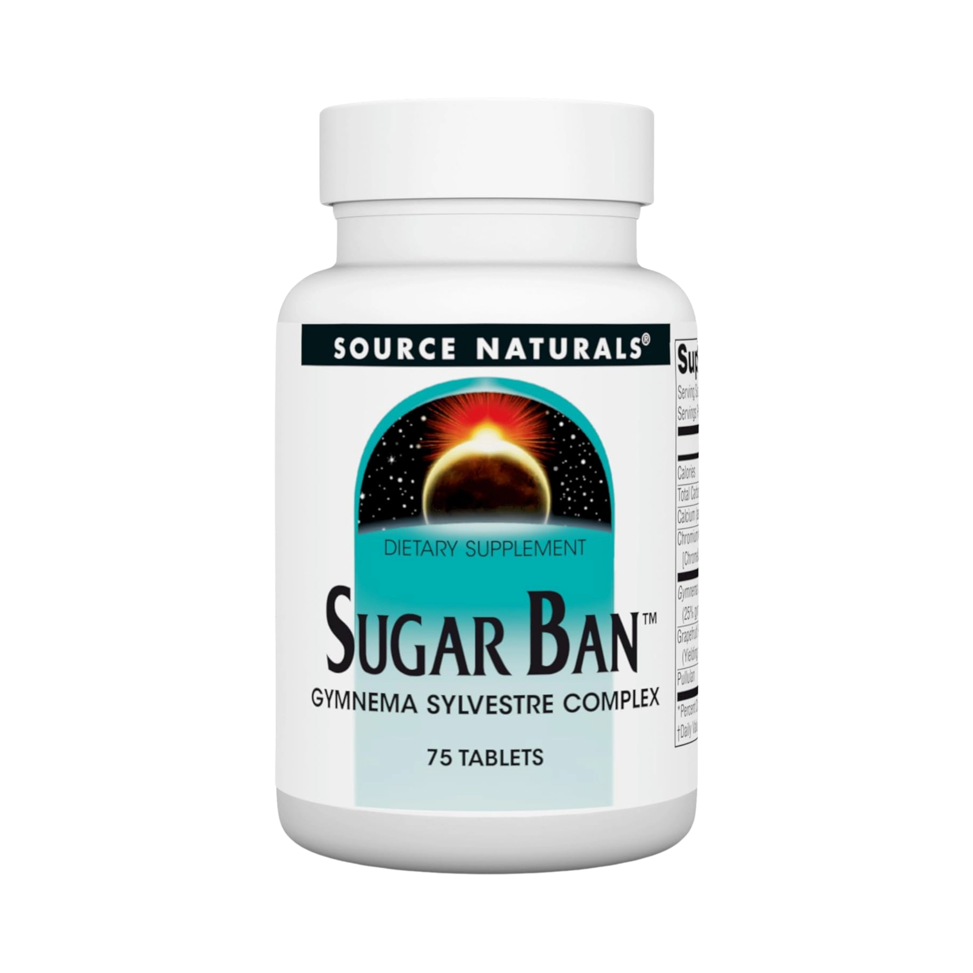 Source Naturals, Sugar Ban, 265 Mg, 75 Tablets