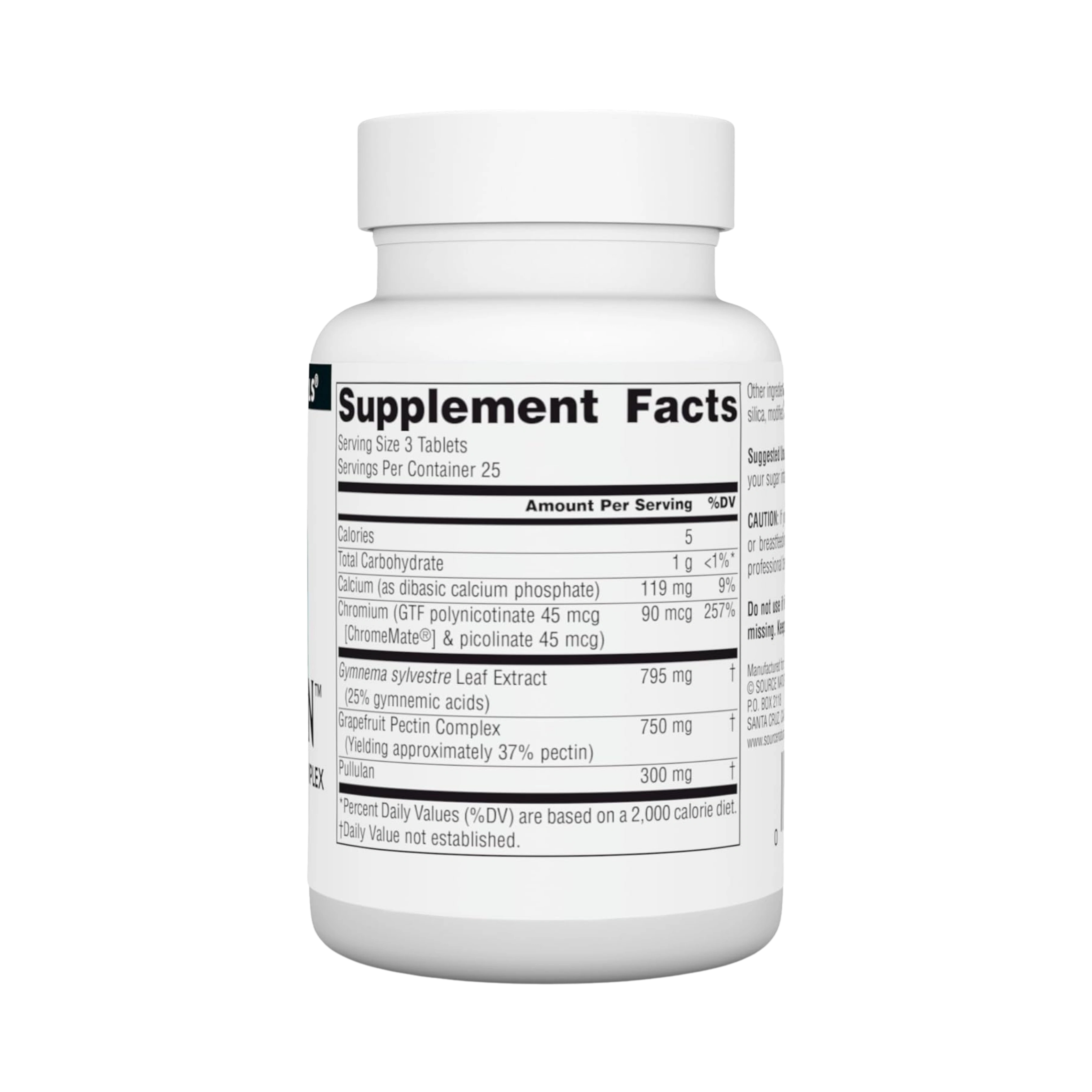 Source Naturals, Sugar Ban, 265 Mg, 75 Tablets