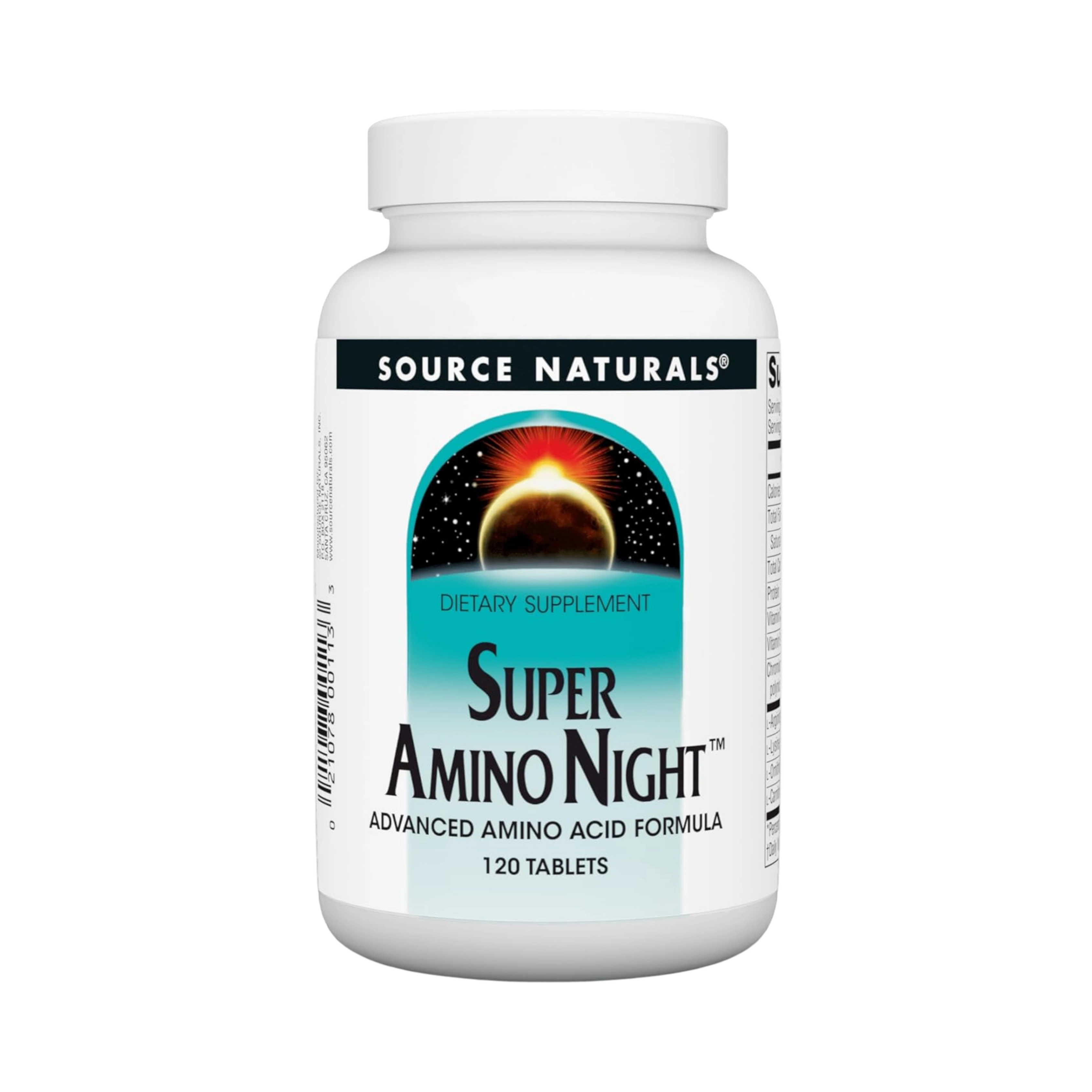 Source Naturals, Super Amino Night, 120 Tablets