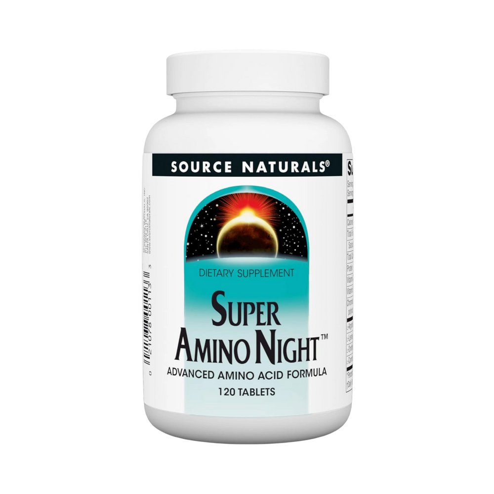 Source Naturals, Super Amino Night, 120 Tablets