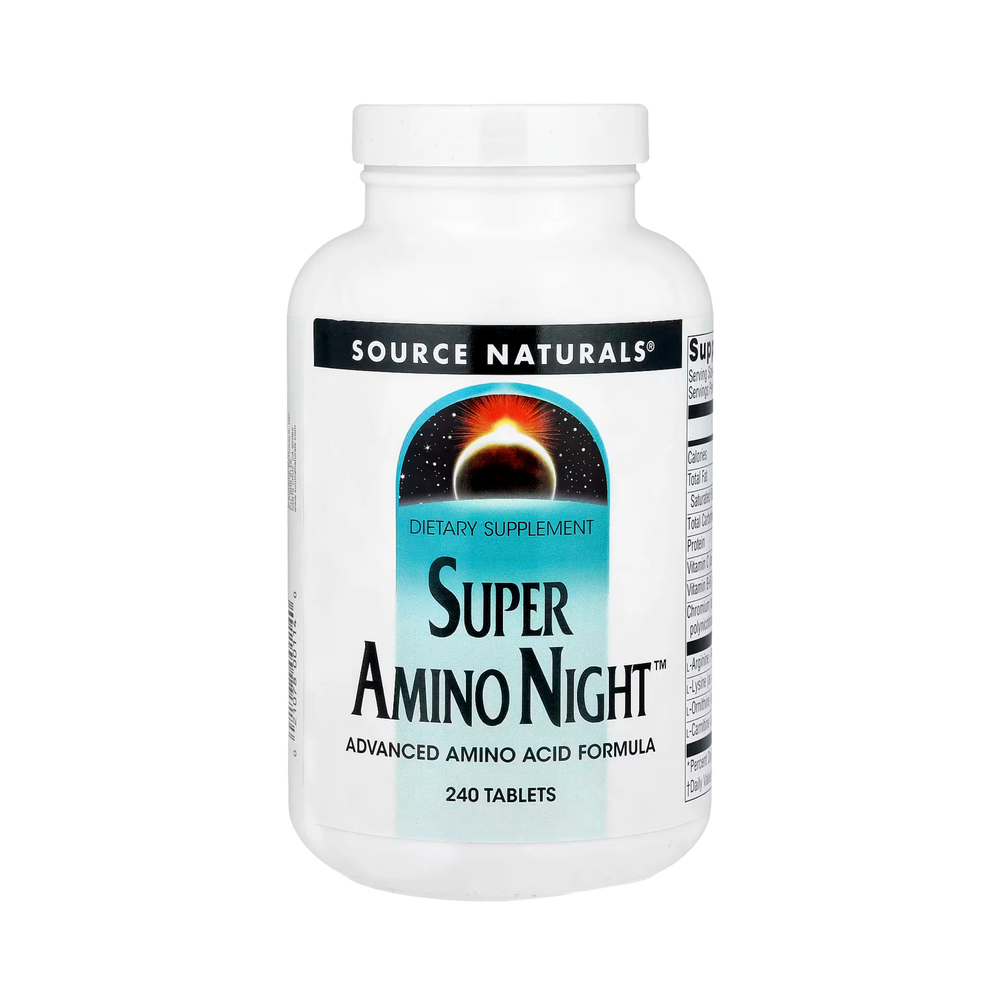 Source Naturals, Super Amino Night, 240 Tablets
