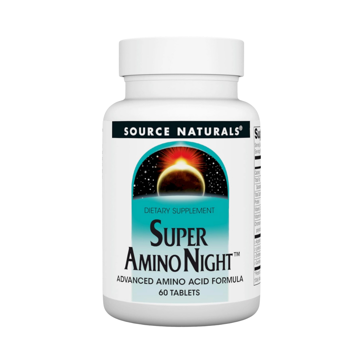 Source Naturals, Super Amino Night, 60 Capsules
