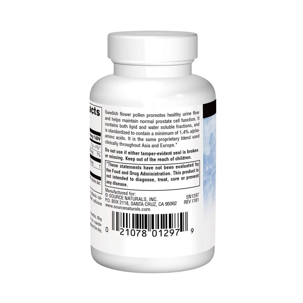 Source Naturals, Swedish Flower Pollen, 90 Tablets