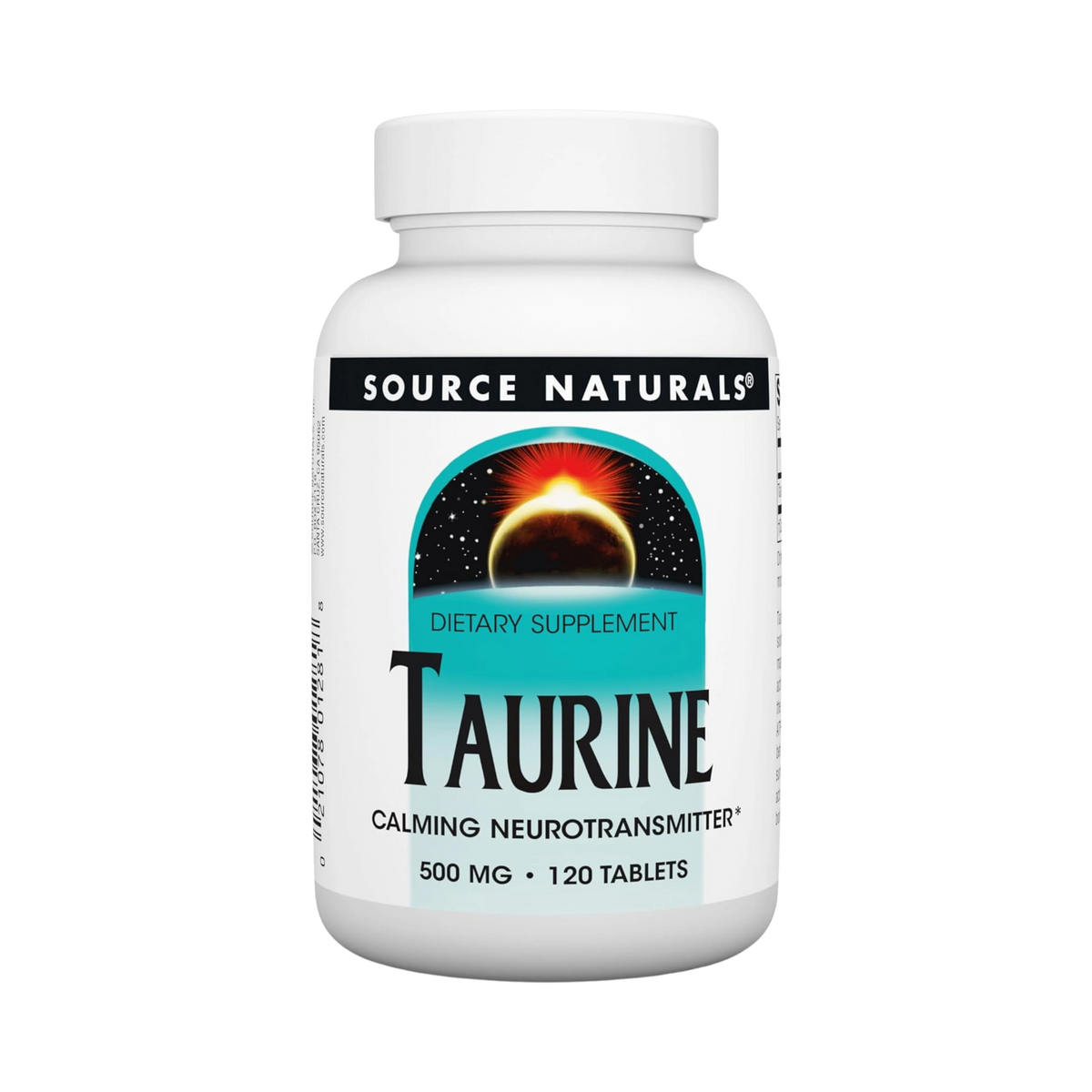 Source Naturals, Taurine, 500 Mg, 120 Tablets