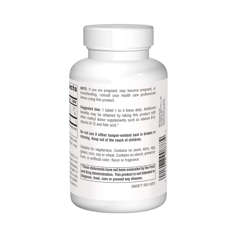 Source Naturals, TMG, 750 Mg, 120 Tablets