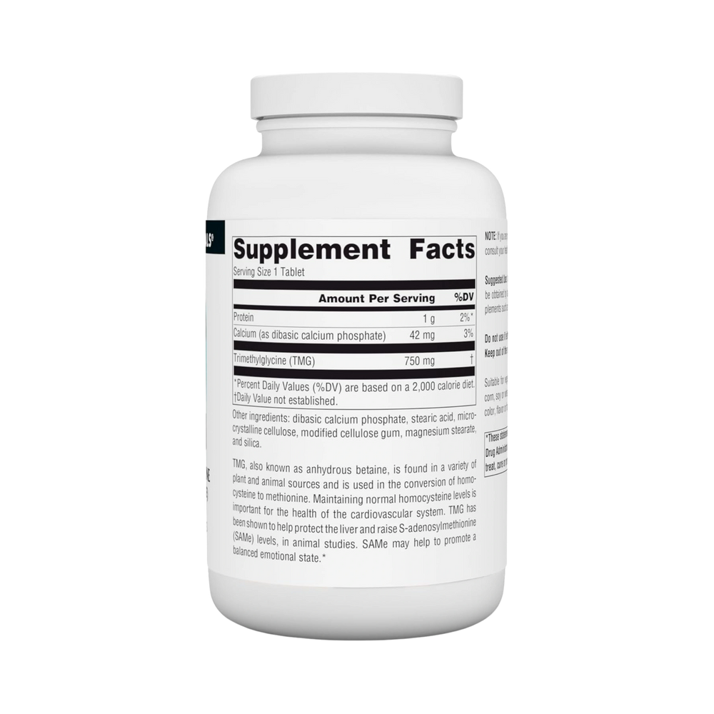Source Naturals, TMG, 750 Mg, 240 Tablets