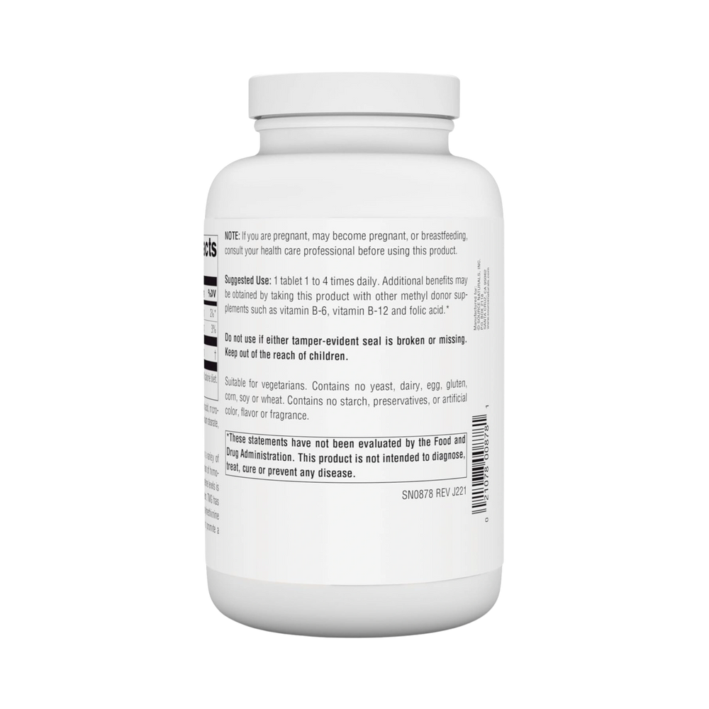 Source Naturals, TMG, 750 Mg, 240 Tablets