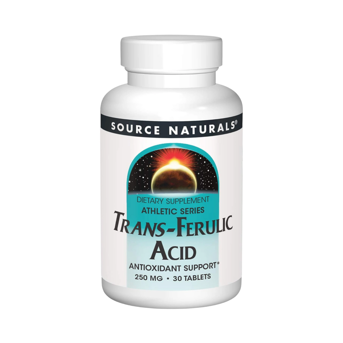 Source Naturals, Trans-Ferulic Acid, 250 Mg, 30 Tablets