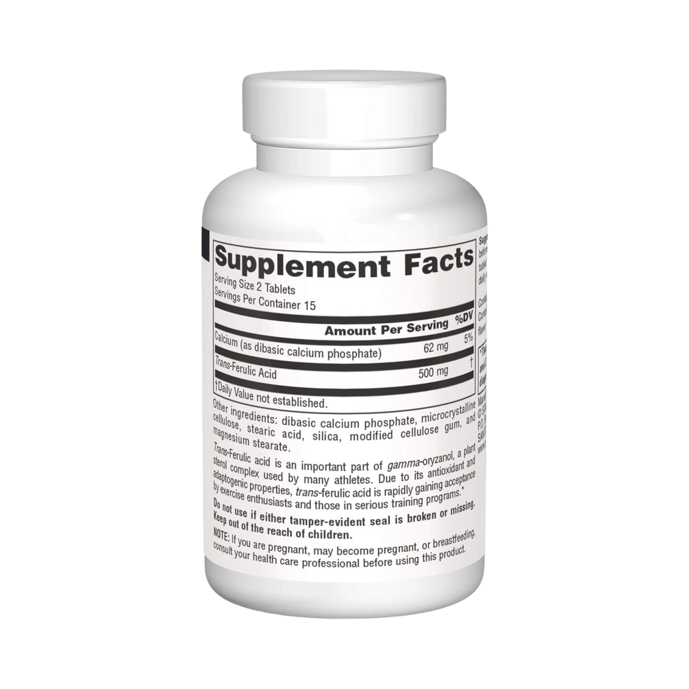 Source Naturals, Trans-Ferulic Acid, 250 Mg, 30 Tablets