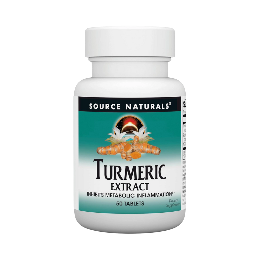 Source Naturals, Turmeric Extract, 50 Tablets