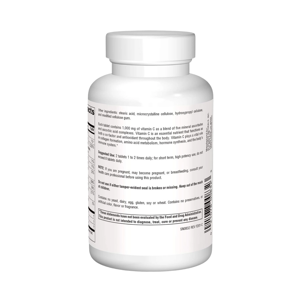 Source Naturals, Ultimate Ascorbate C, 1000 Mg, 100 Tablets