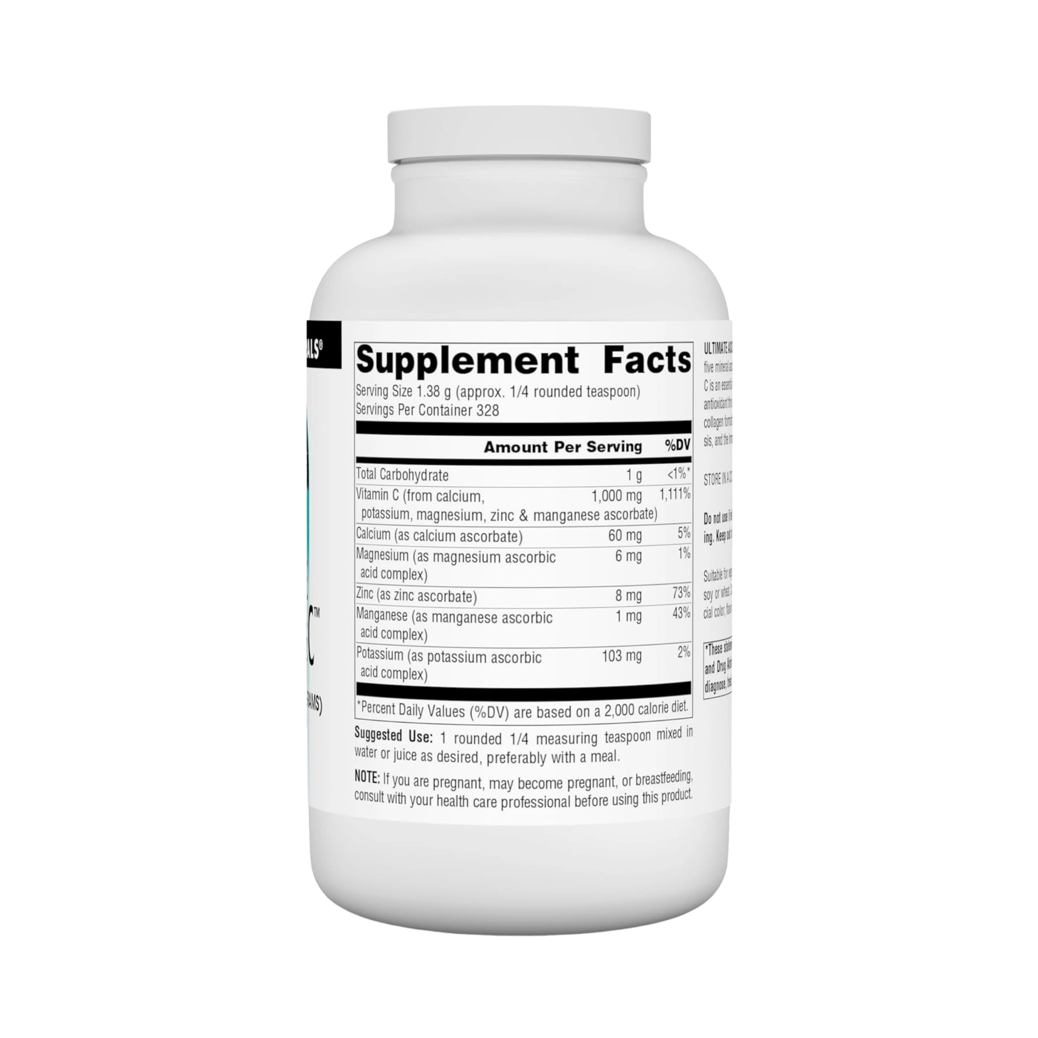 Source Naturals, Ultimate Ascorbate C, 16 Oz Powder