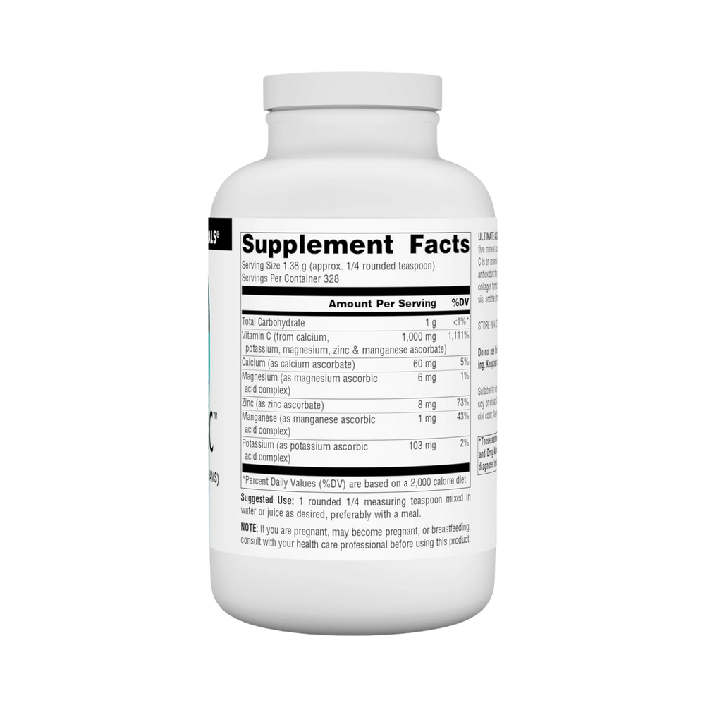 Source Naturals, Ultimate Ascorbate C, 16 Oz Powder