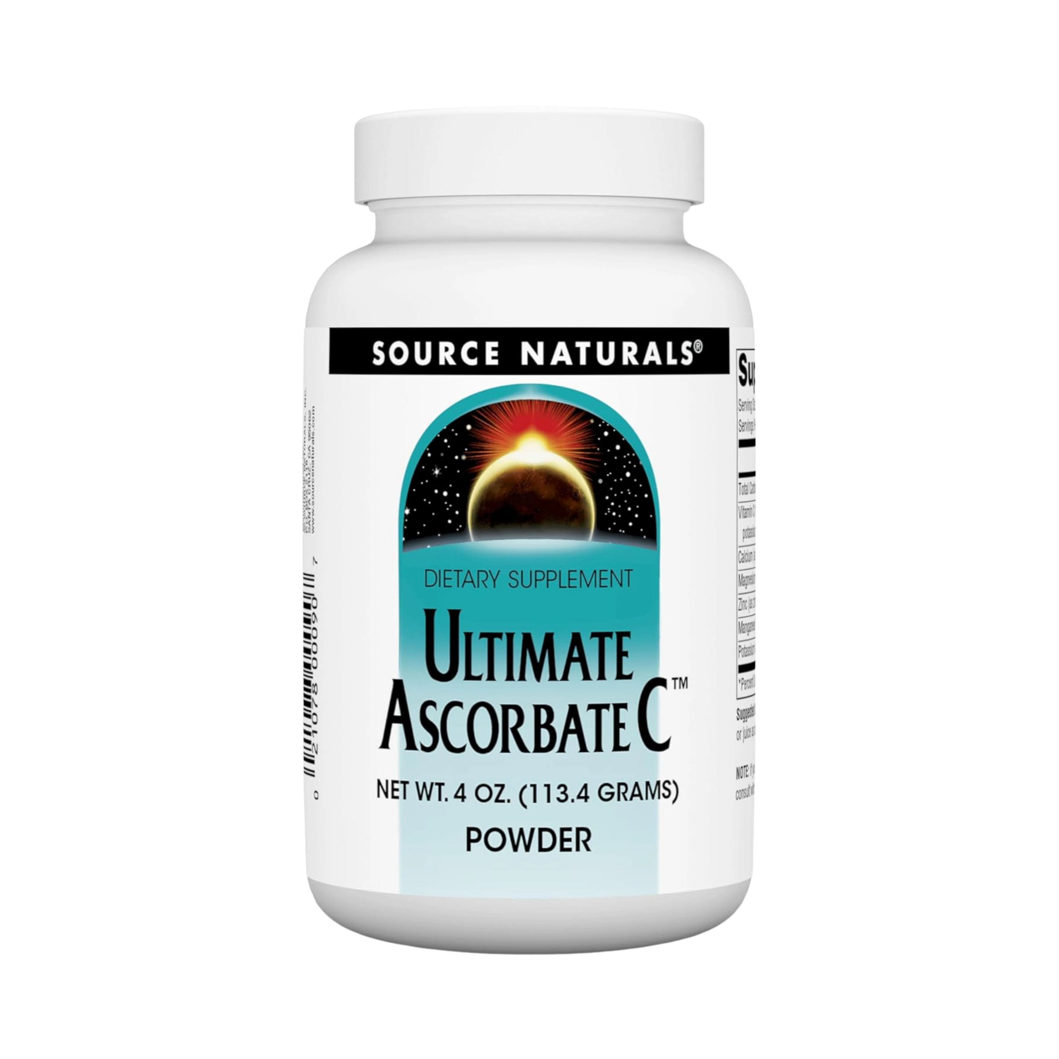 Source Naturals, Ultimate Ascorbate C, 4 Oz Powder