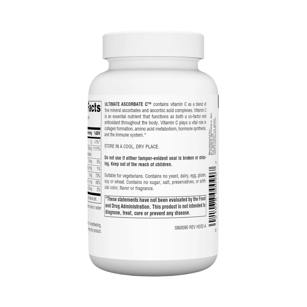 Source Naturals, Ultimate Ascorbate C, 4 Oz Powder