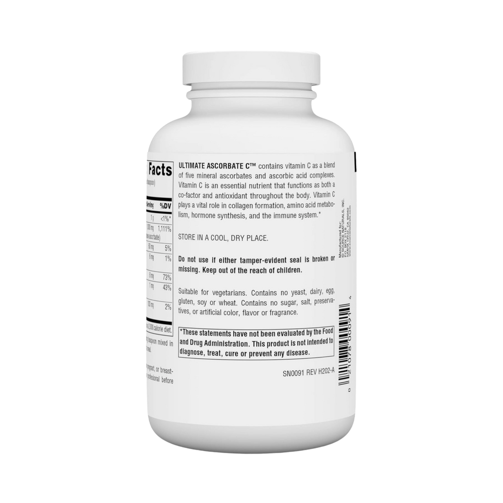 Source Naturals, Ultimate Ascorbate C, 8 Oz Powder