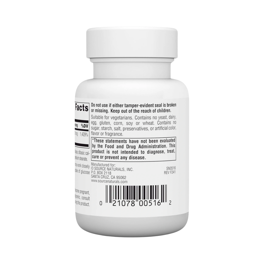 Source Naturals, Ultra Chromium Picolinate, 500 Mcg, 120 Tablets