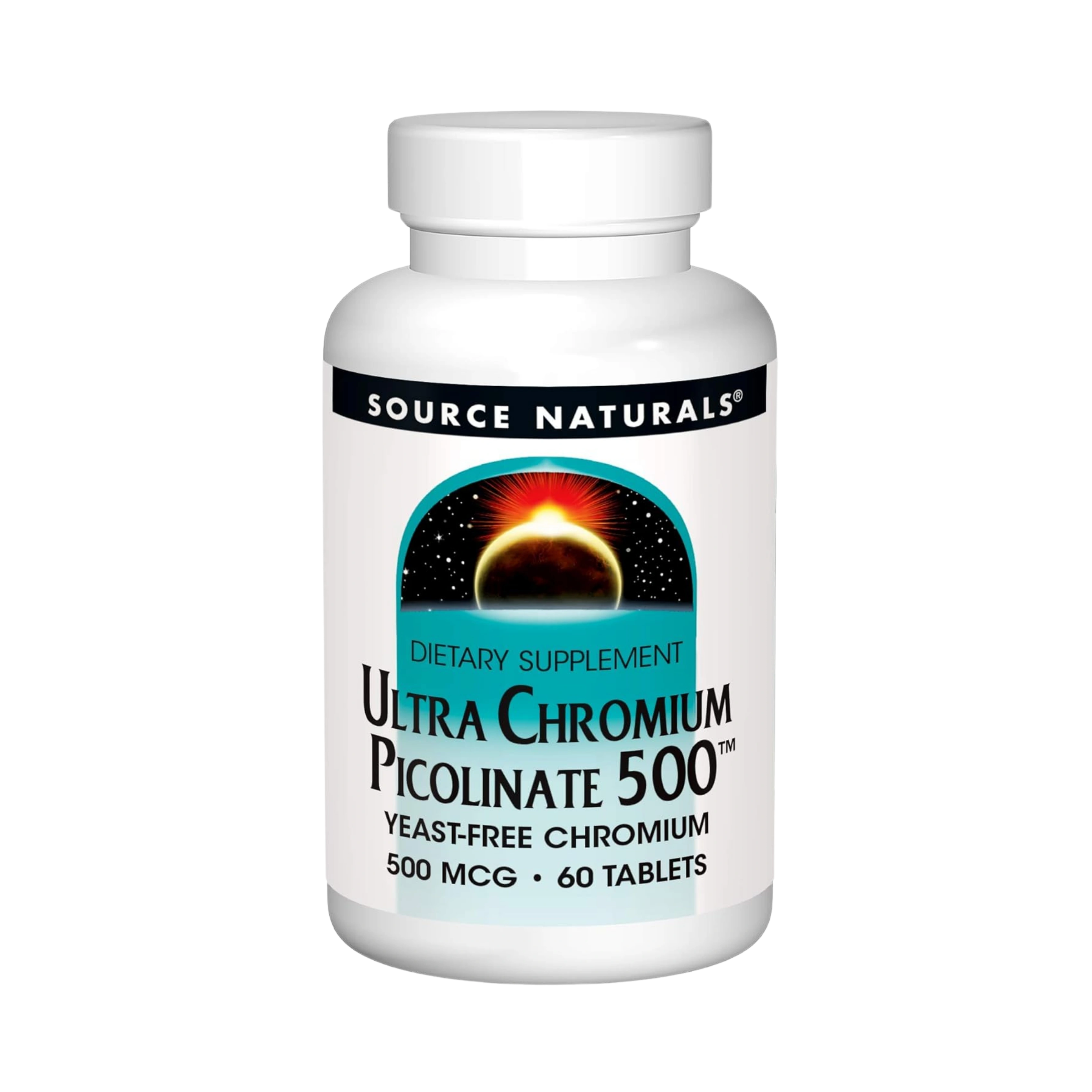 Source Naturals, Ultra Chromium Picolinate, 500 Mcg, 60 Tablets