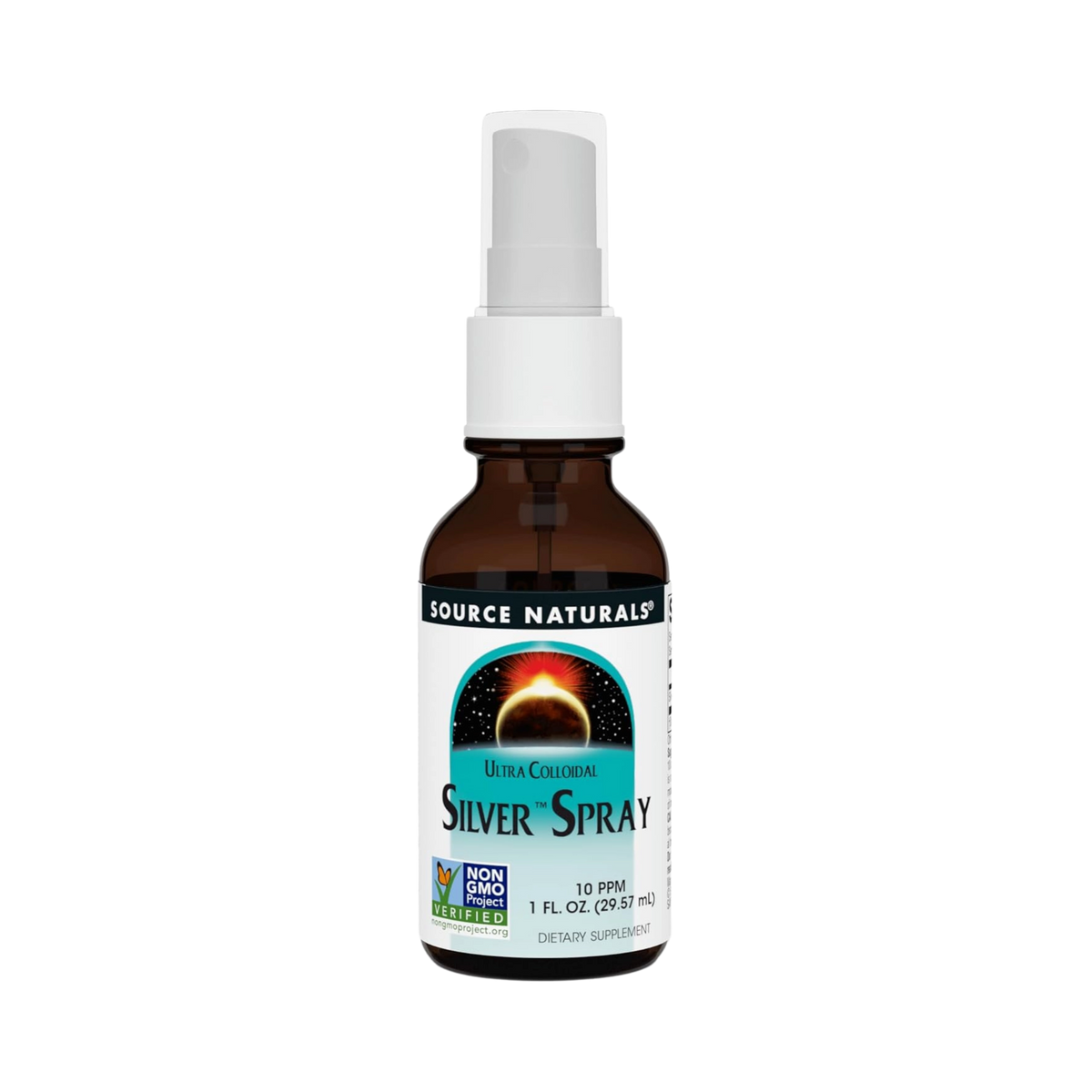 Source Naturals, Ultra Colloidal Silver Spray, 10 Mg, 1 Fl Oz