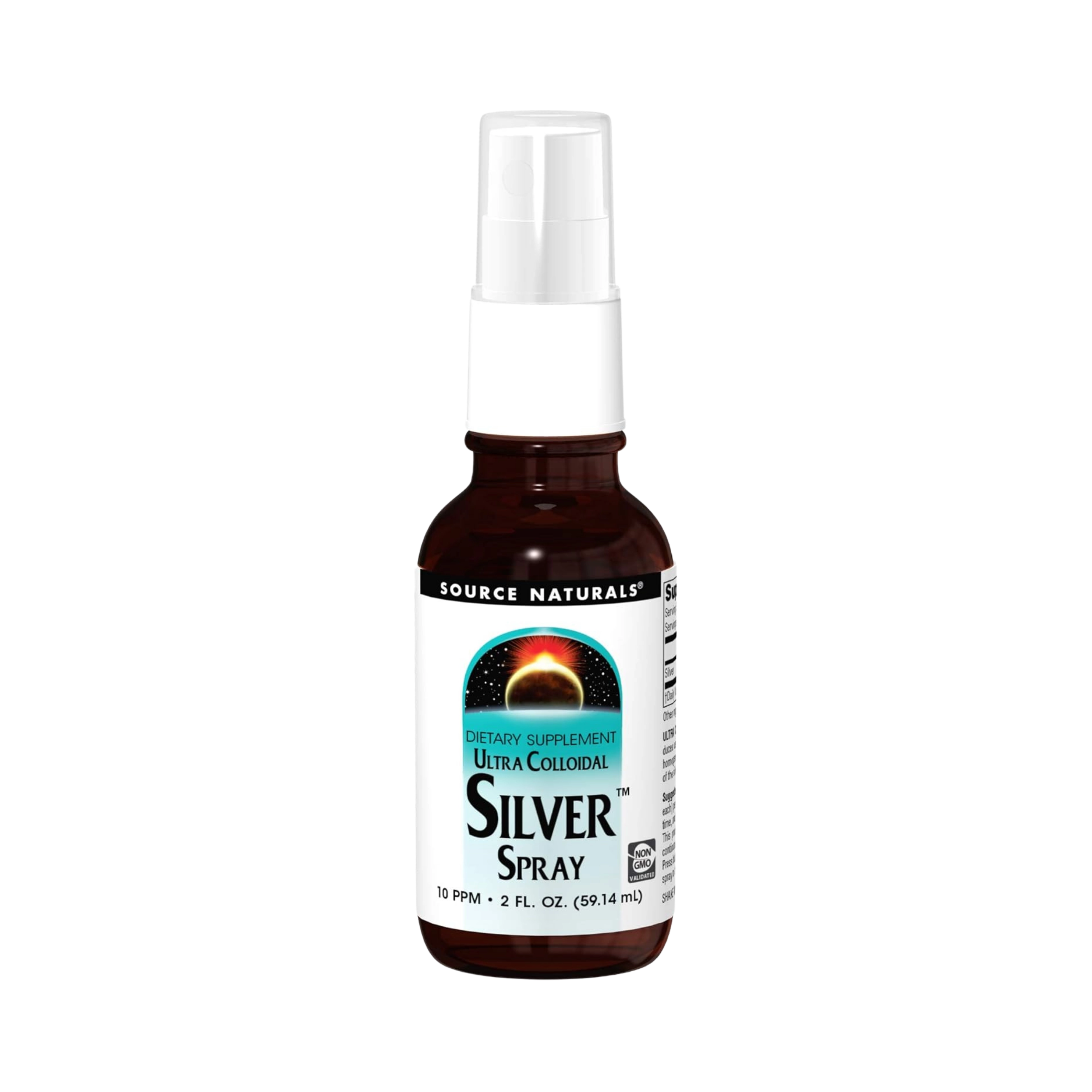 Source Naturals, Ultra Colloidal Silver Spray, 10 Mg, 2 Fl Oz