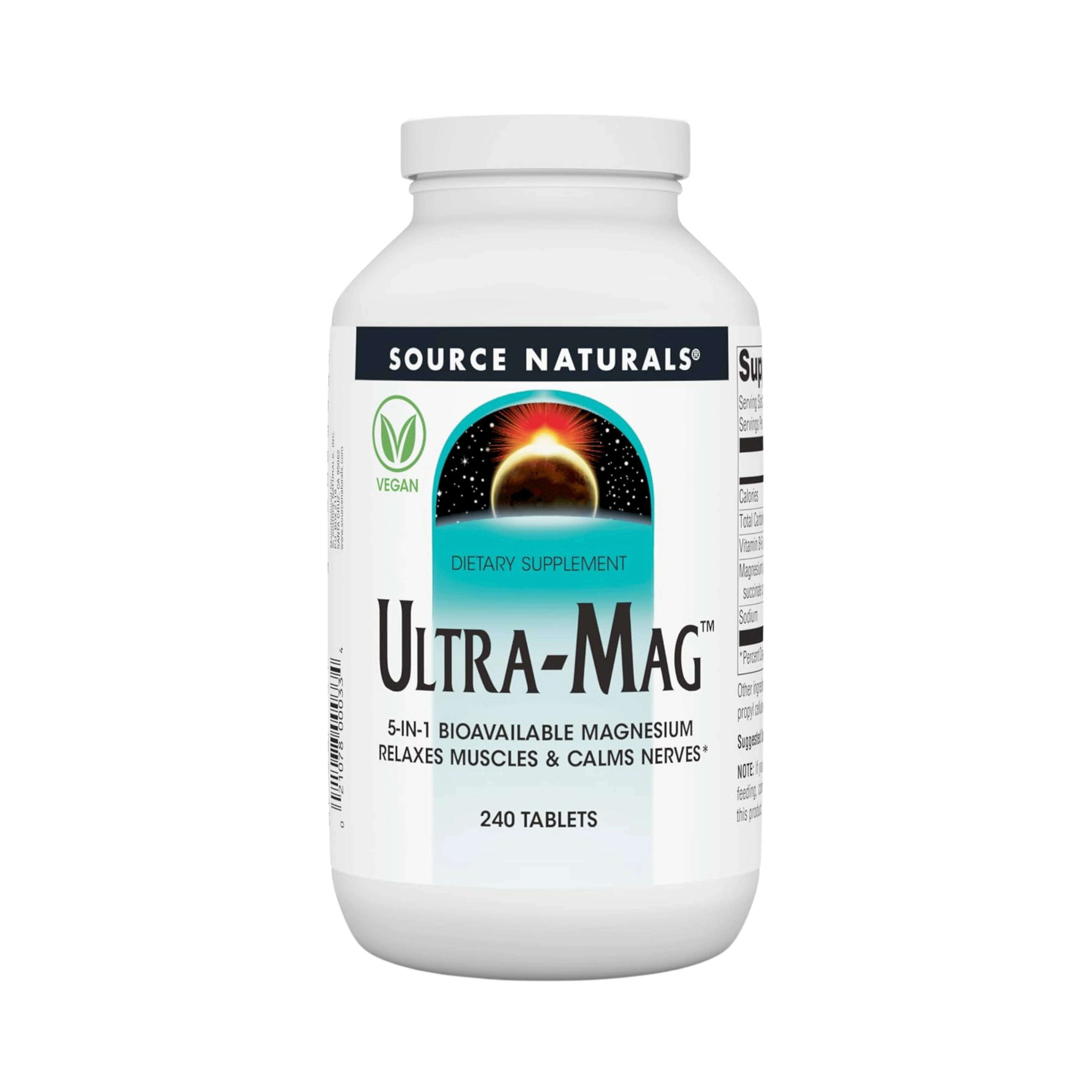Source Naturals, Ultra-Mag, 240 Tablets