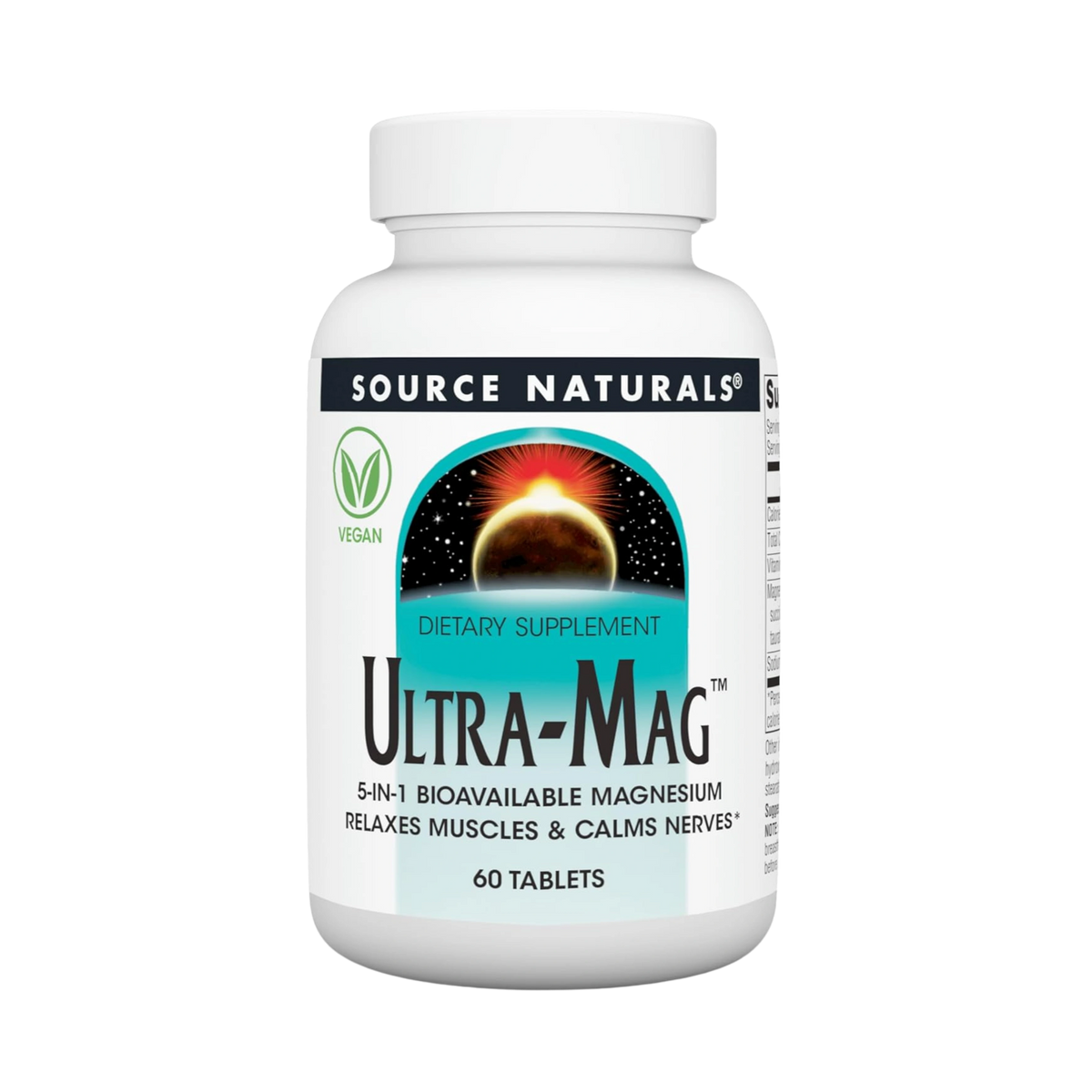 Source Naturals, Ultra-Mag, 60 Tablets