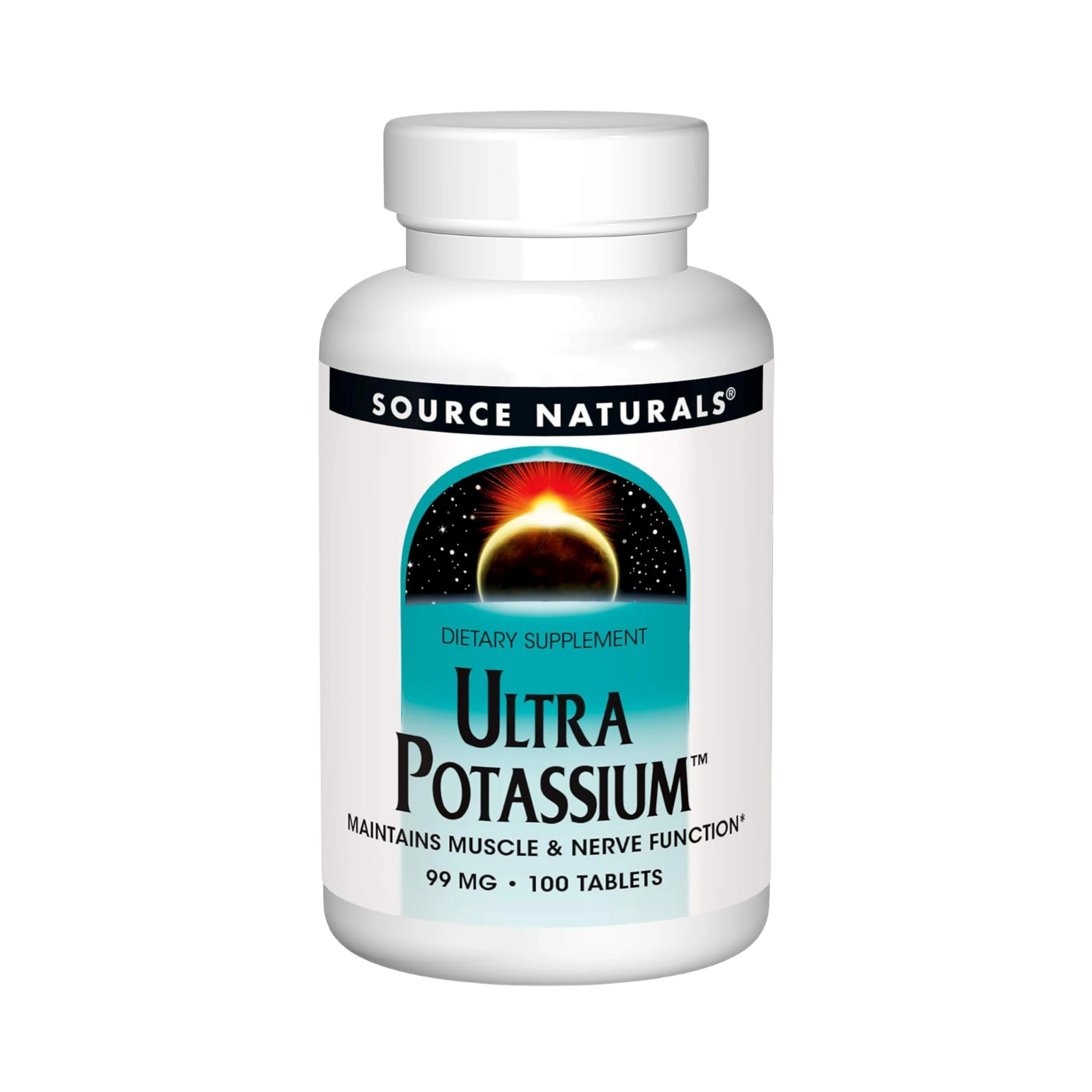 Source Naturals, Ultra Potassium, 99 Mg, 100 Tablets