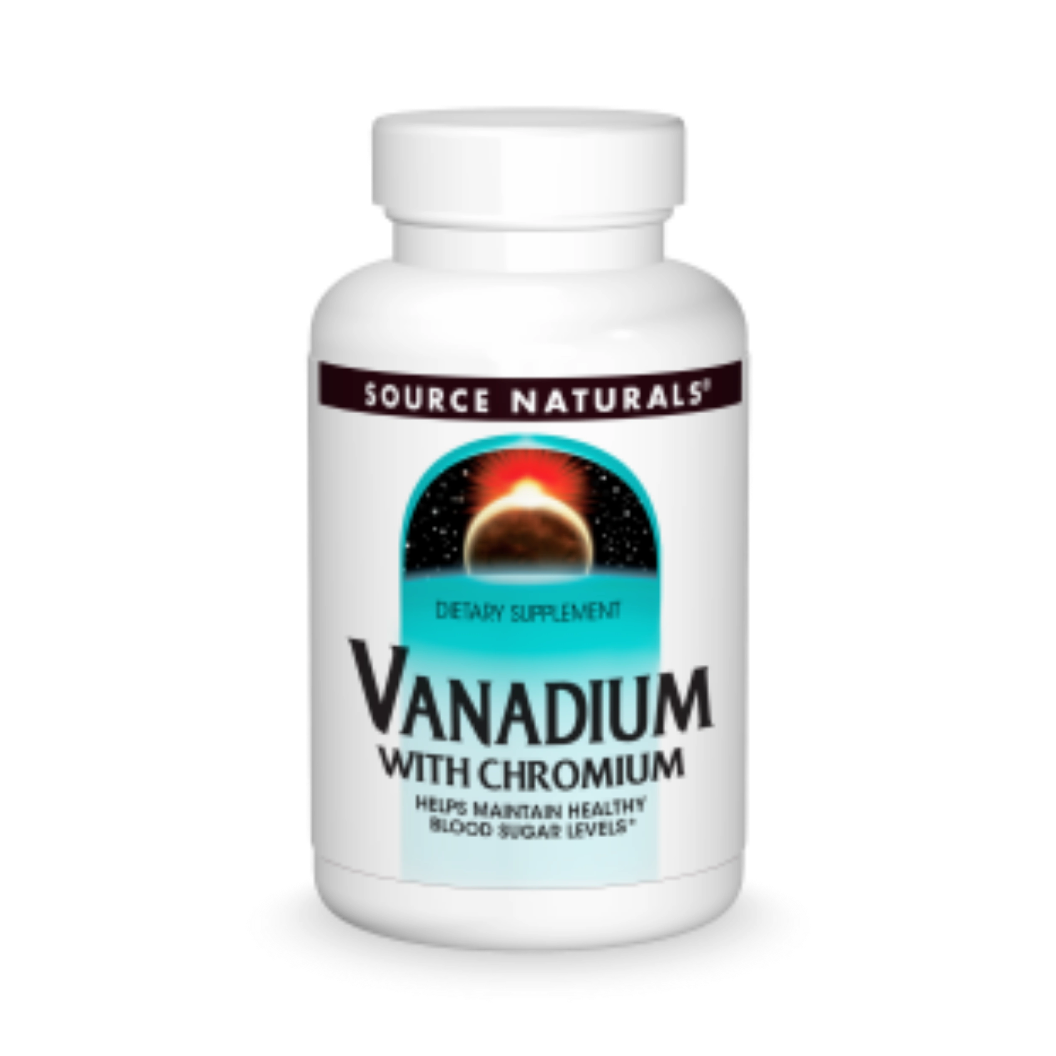 Source Naturals, Vanadium with Chromium, 90 Tablets