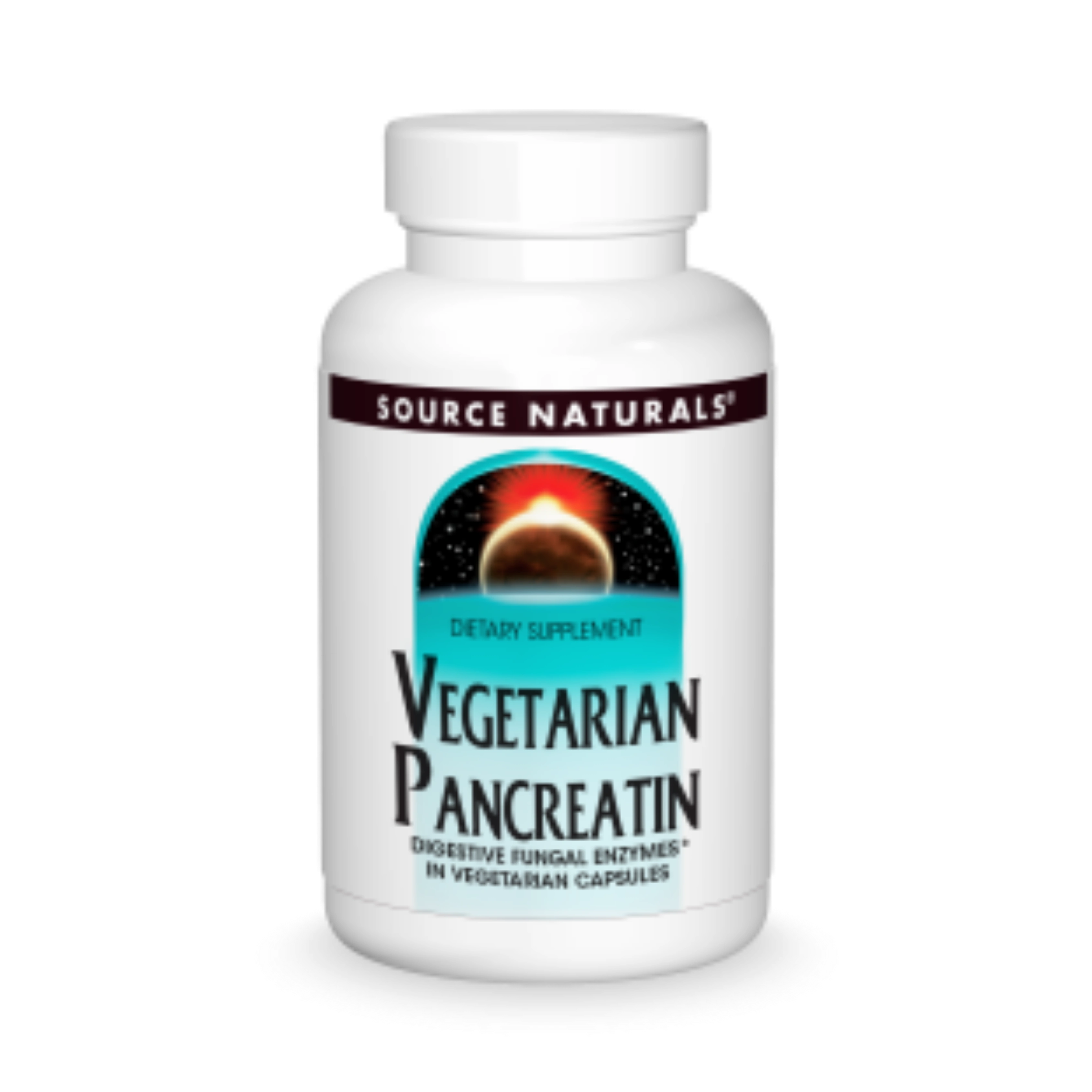 Source Naturals, Vegetarian Pancreatin, 475 Mg, 60 Capsules