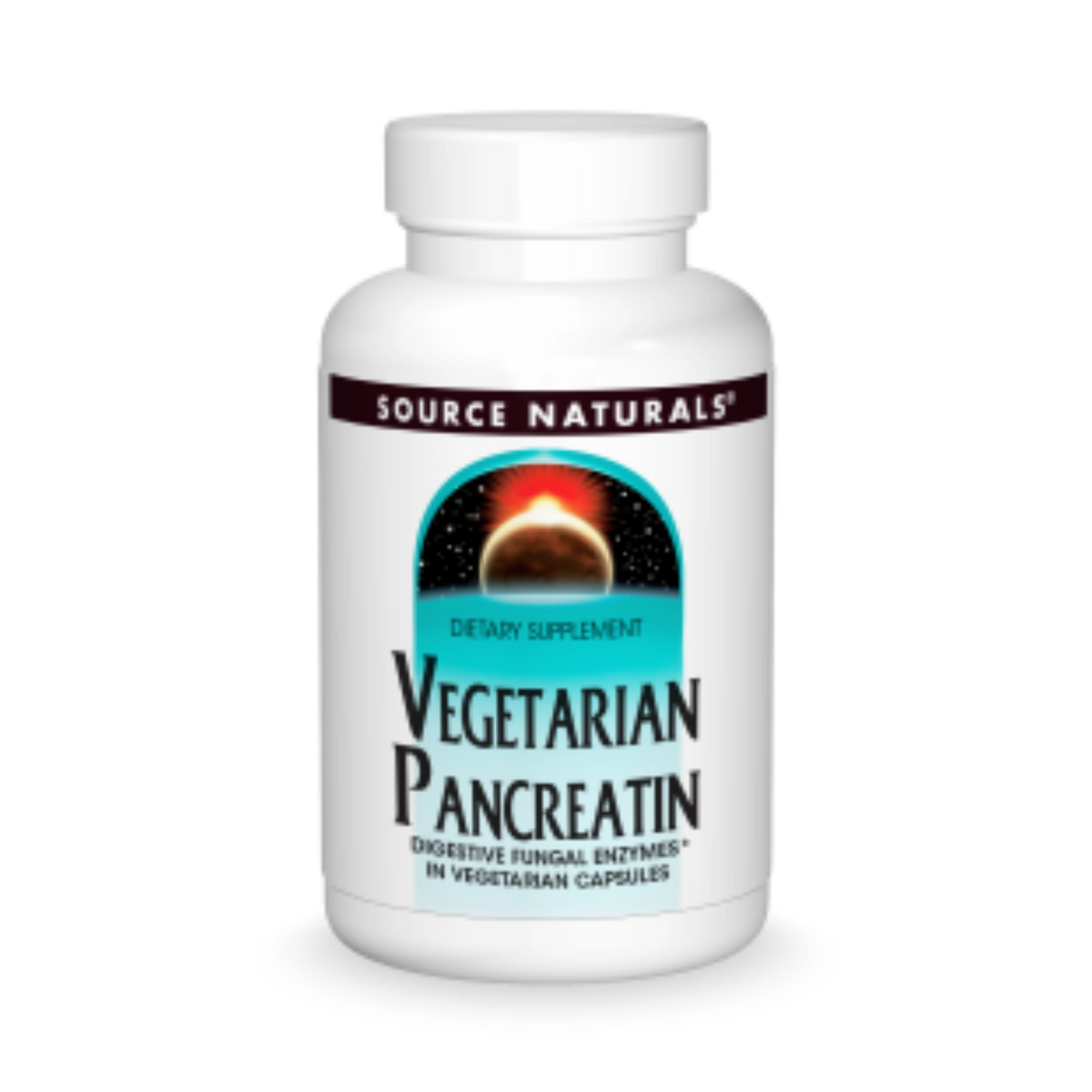 Source Naturals, Vegetarian Pancreatin, 475 Mg, 60 Capsules
