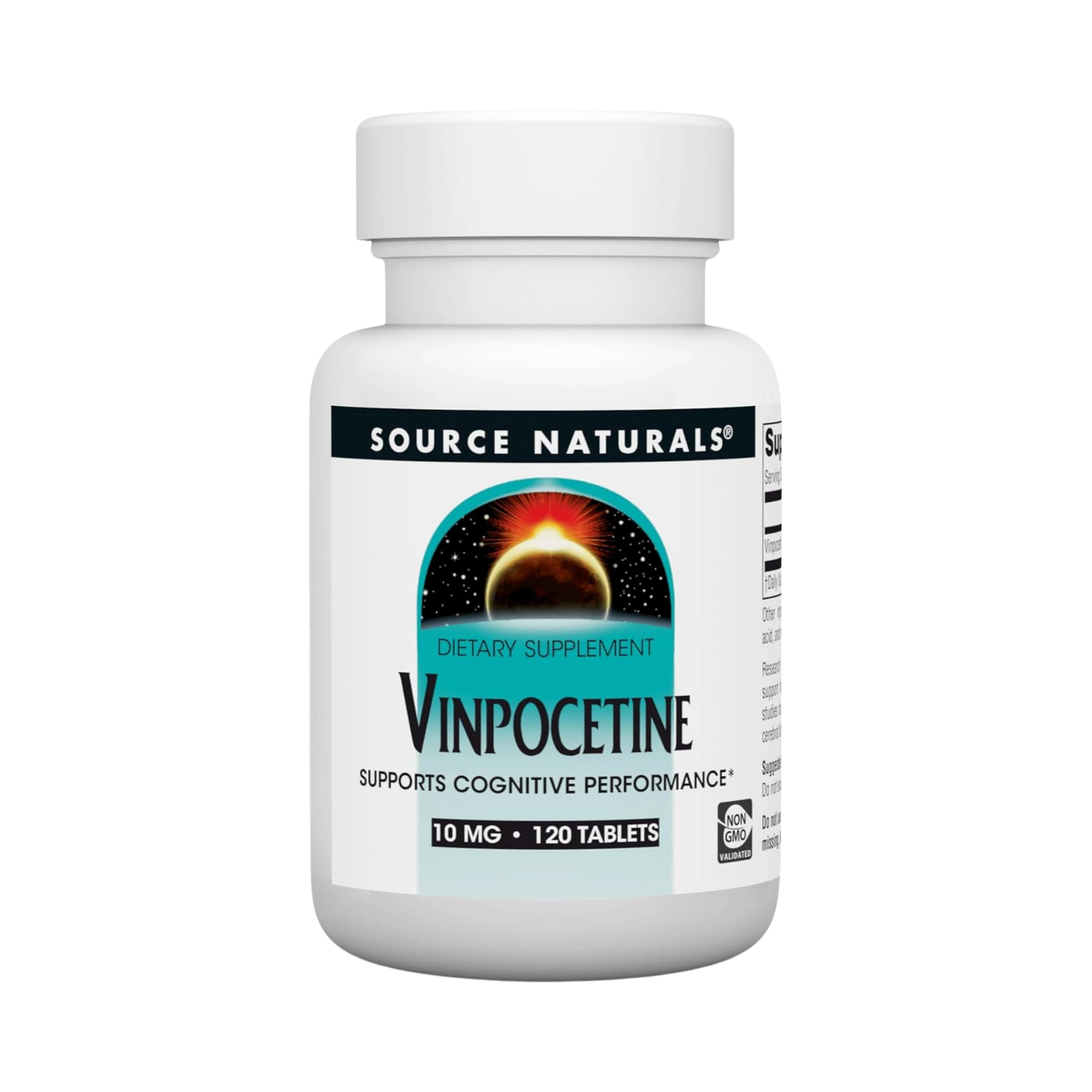 Source Naturals, Vinpocetine, 10 Mg, 120 Tablets