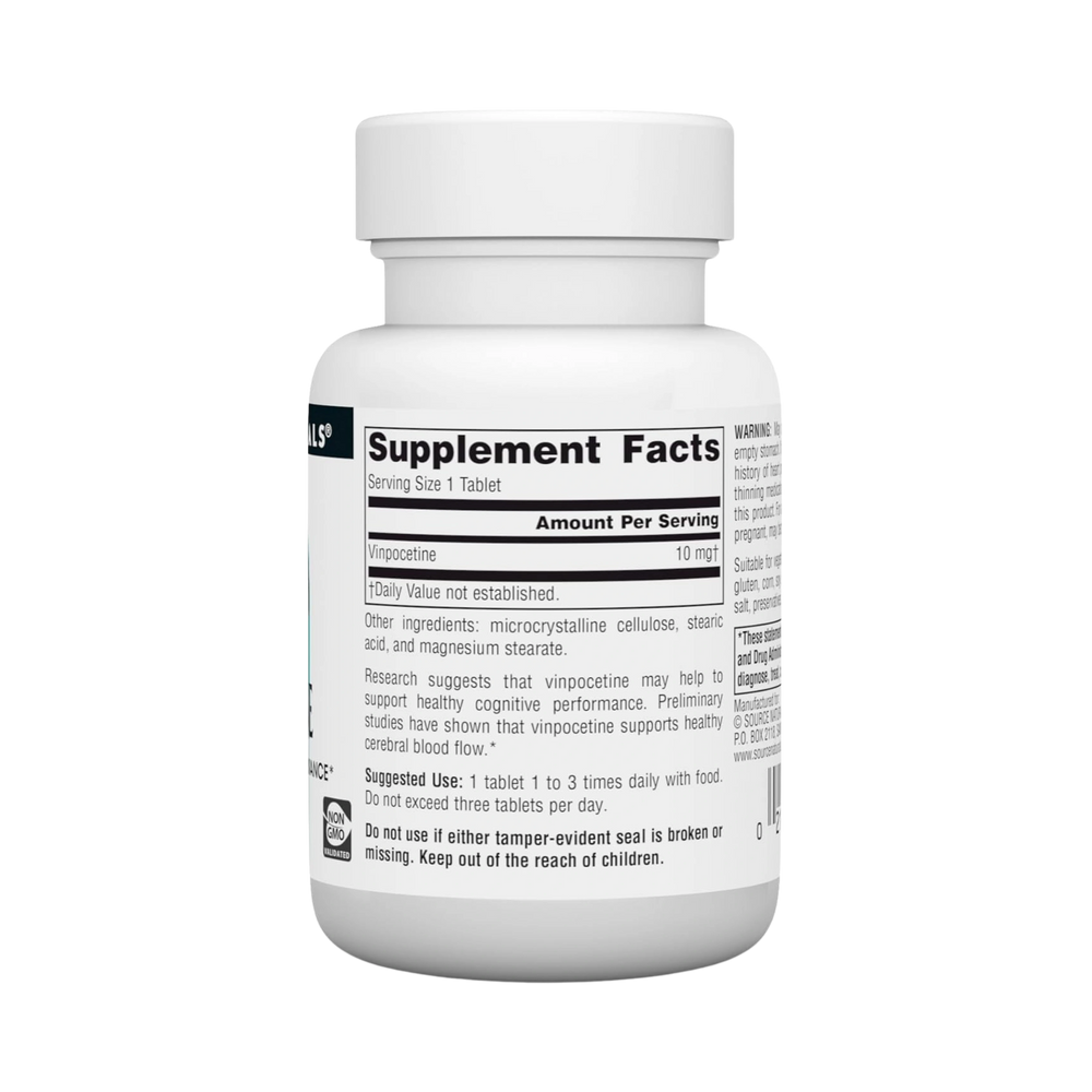 Source Naturals, Vinpocetine, 10 Mg, 120 Tablets