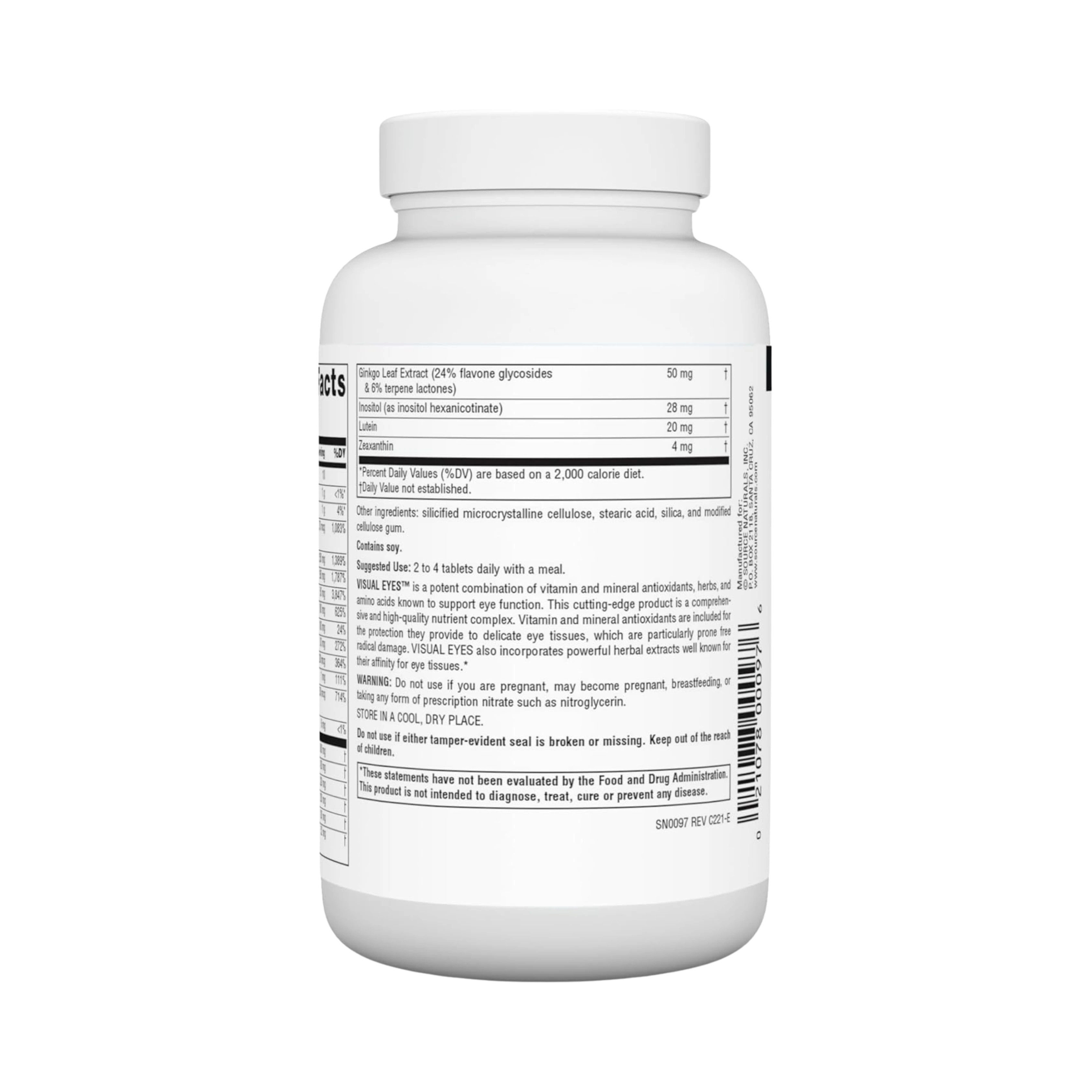Source Naturals, Visual Eyes, 120 Tablets