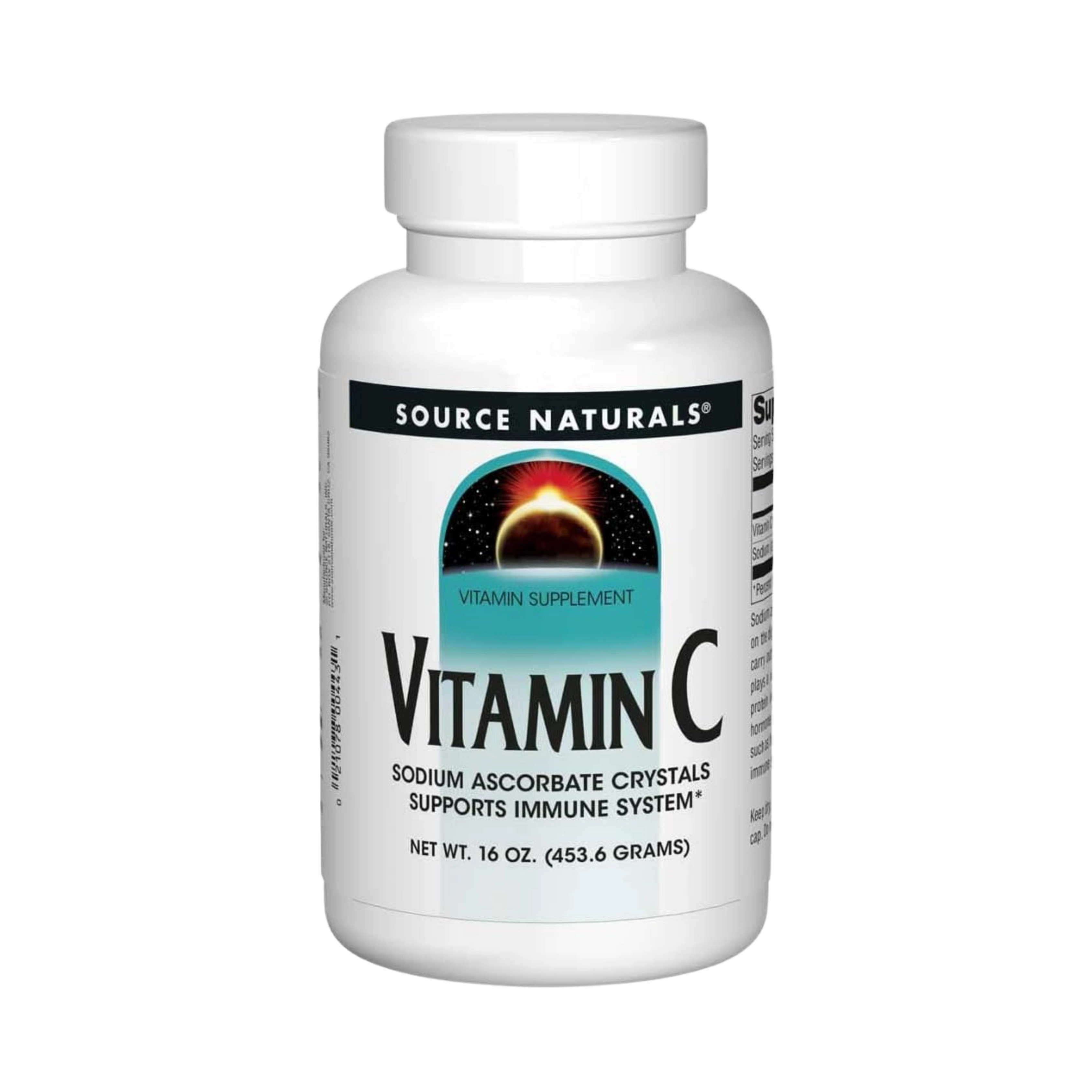 Source Naturals, Vitamin C, 276 Mg, 16 Crystals