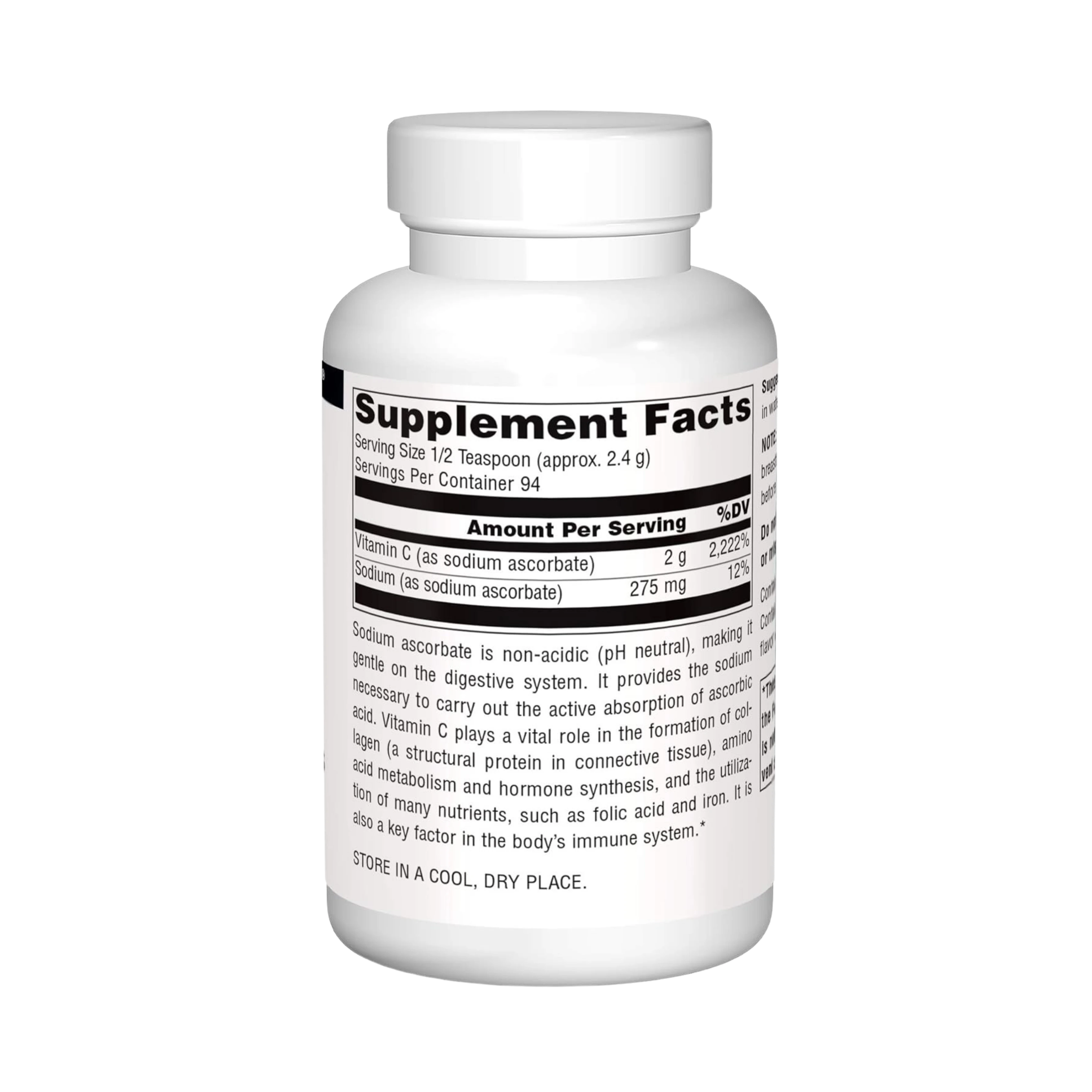 Source Naturals, Vitamin C, 276 Mg, 8 Crystals
