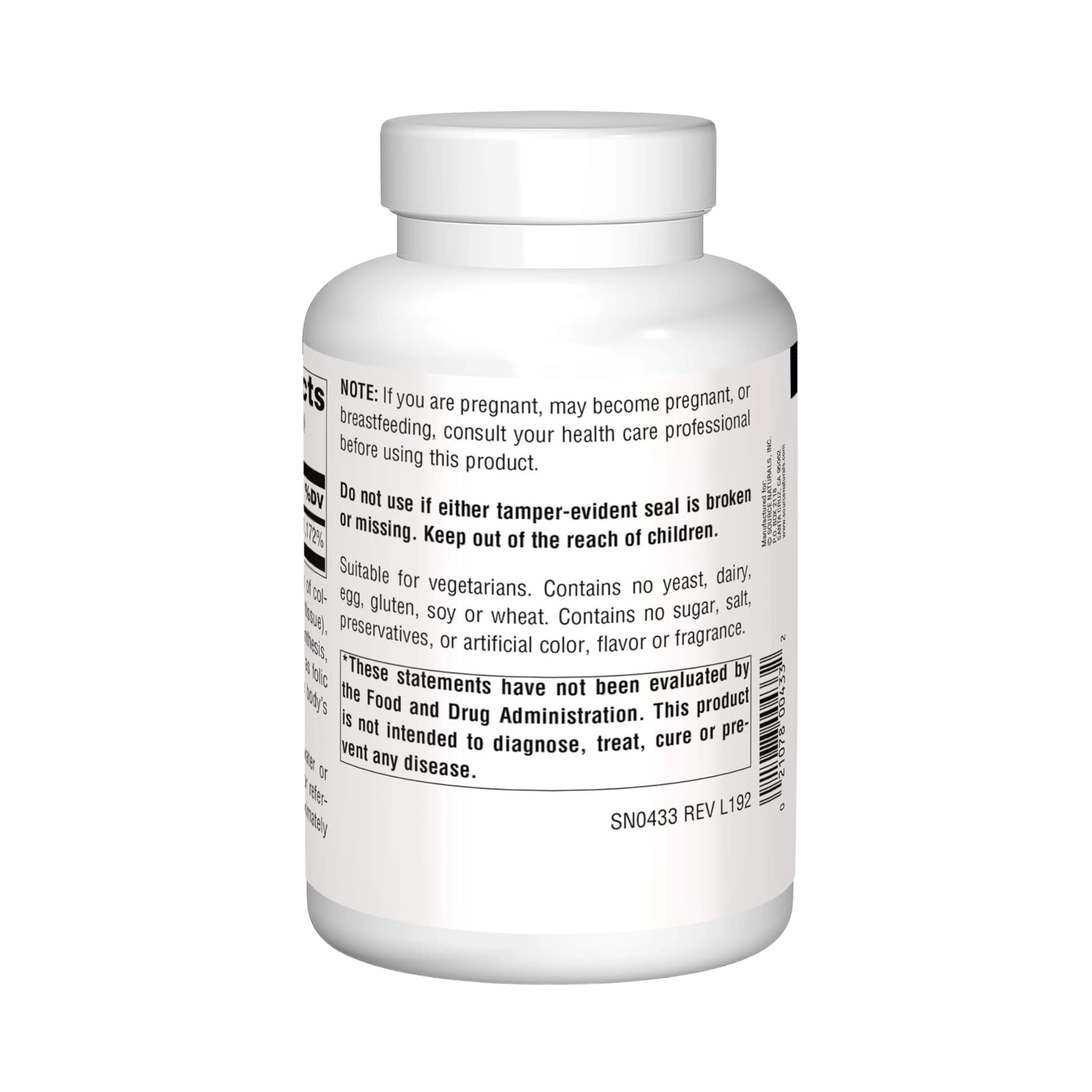 Source Naturals, Vitamin C Ascorbic Acid, 16 Oz