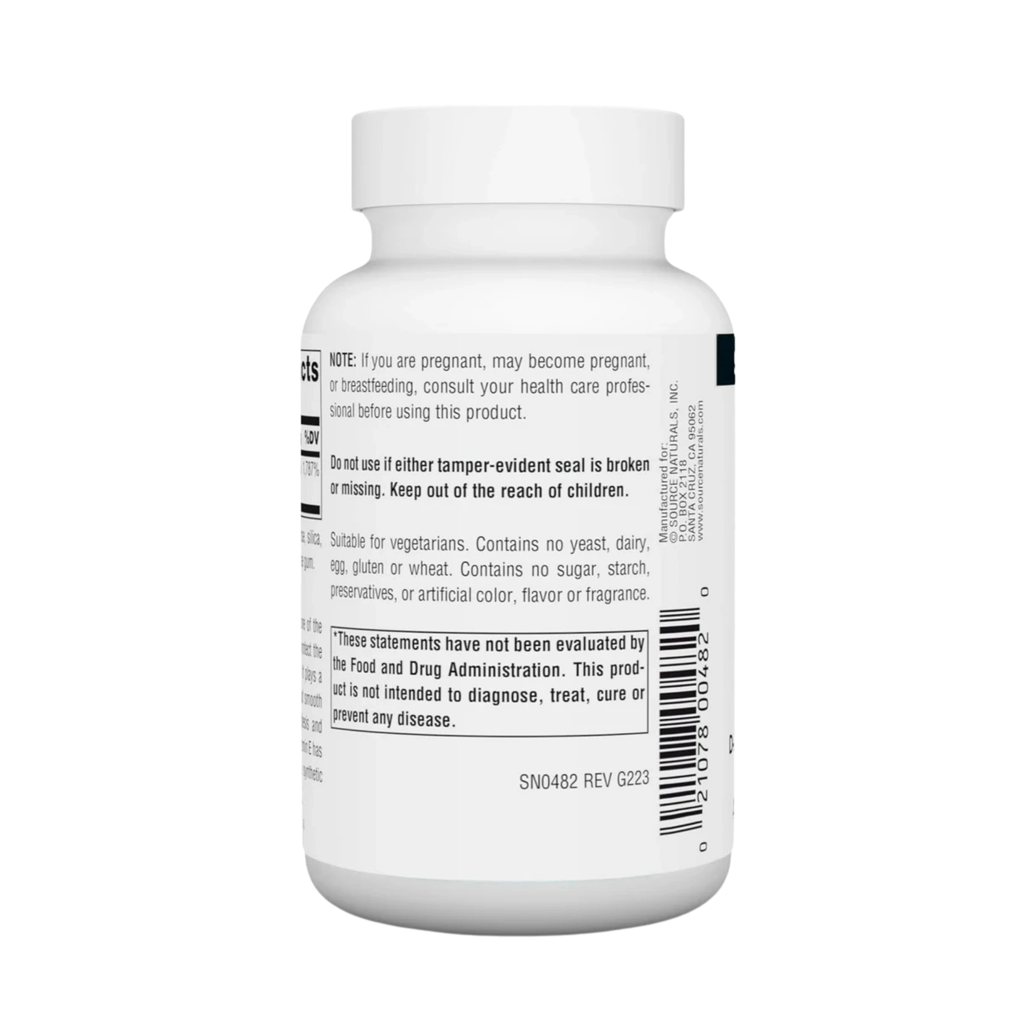 Source Naturals, Vitamin E, 400 IU, 100 Tablets