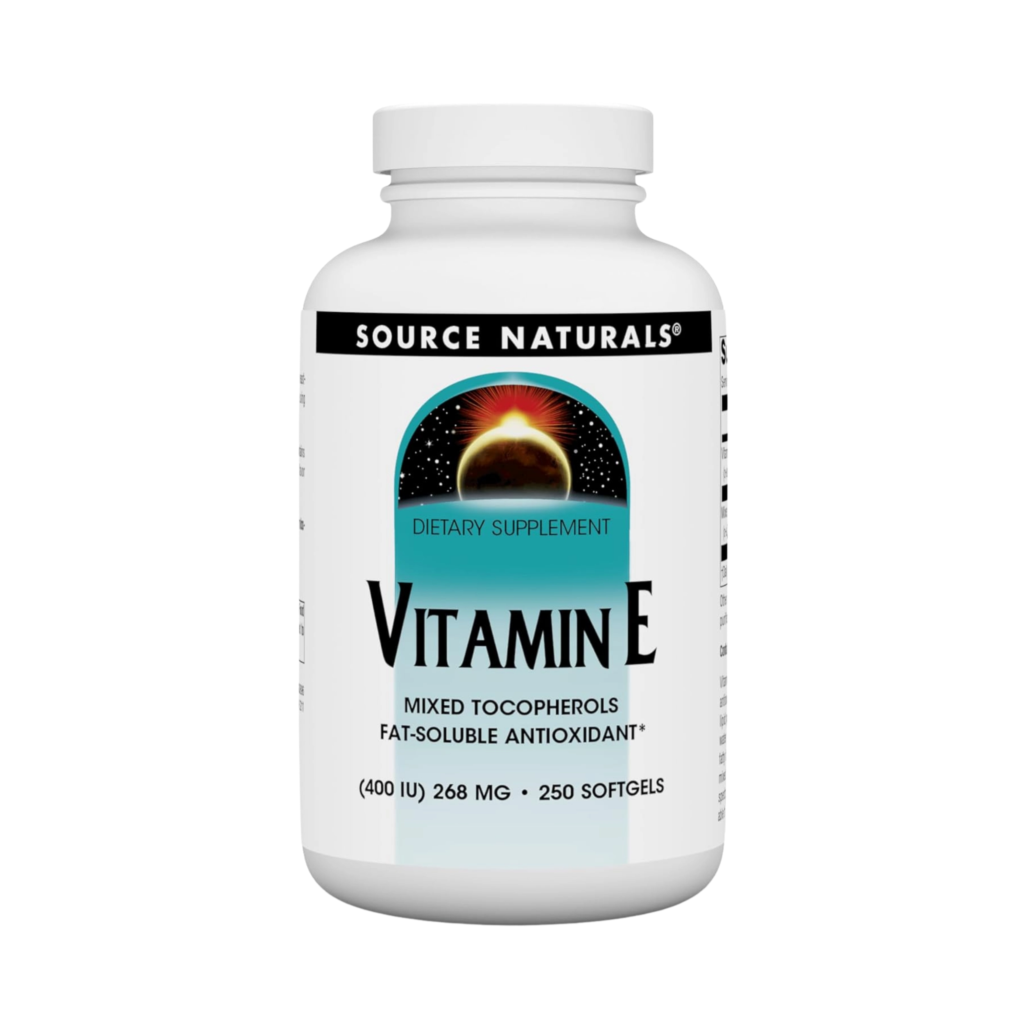 Source Naturals, Vitamin E, 400 IU, 250 Softgels