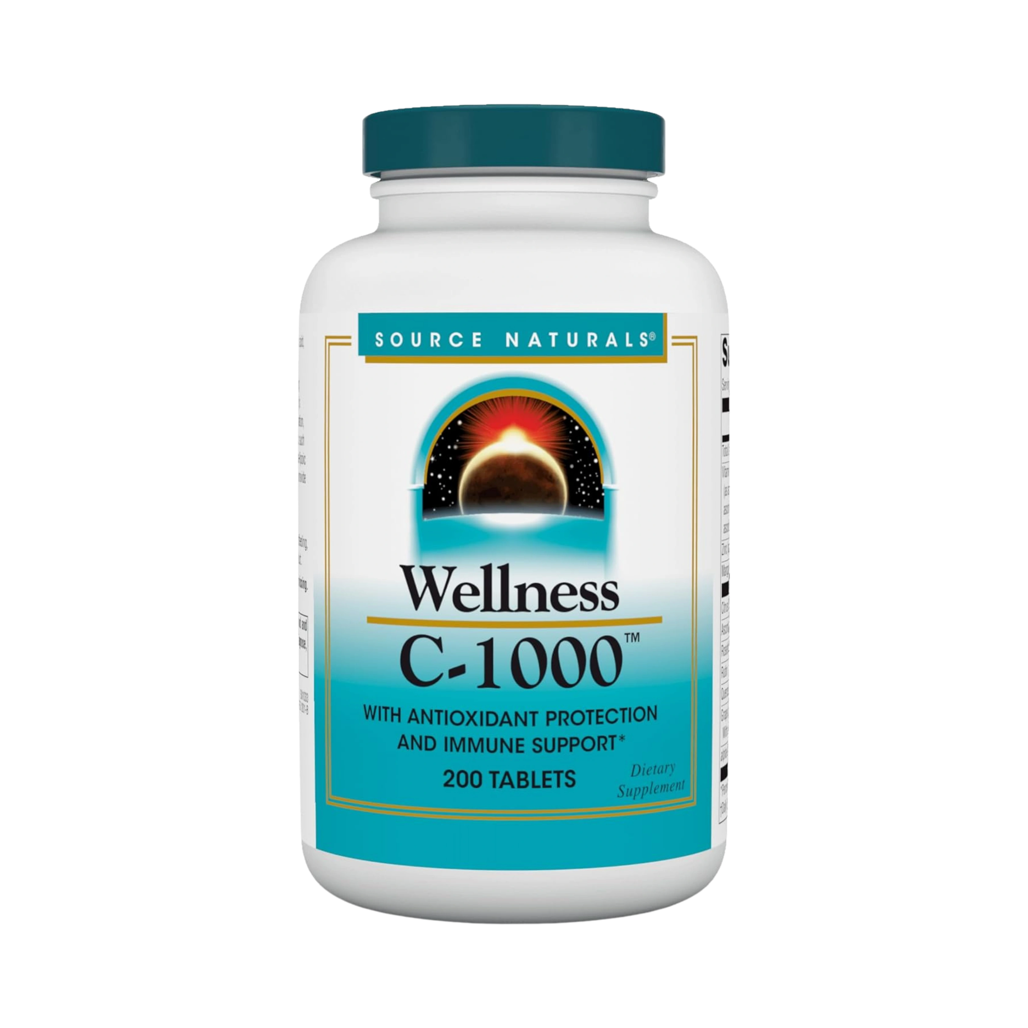 Source Naturals, Wellness C-1000, 200 Tablets
