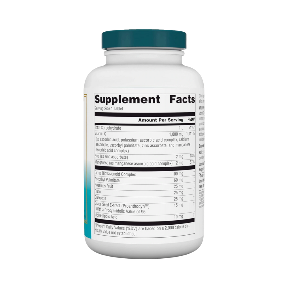 Source Naturals, Wellness C-1000, 200 Tablets