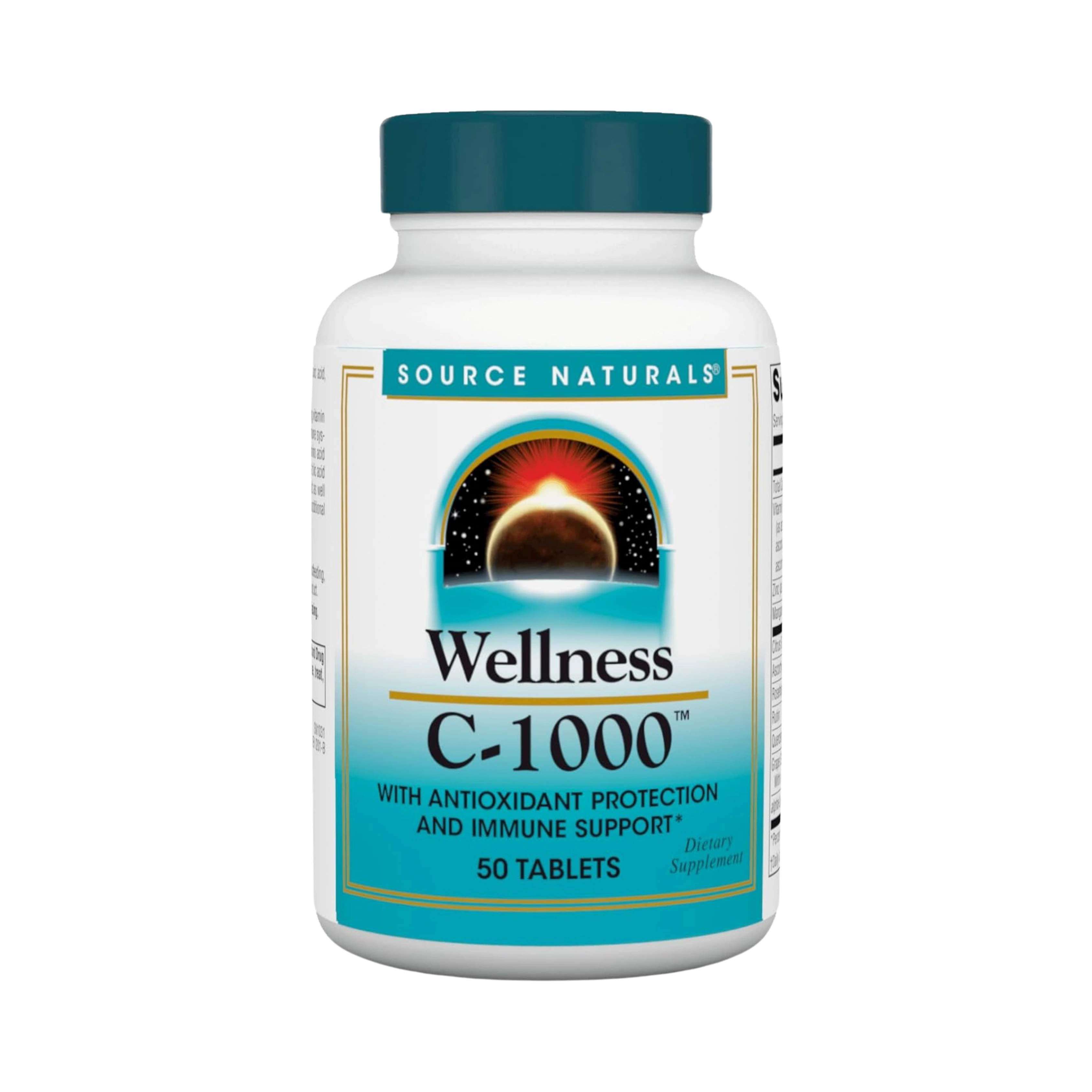 Source Naturals, Wellness C-1000, 50 Tablets