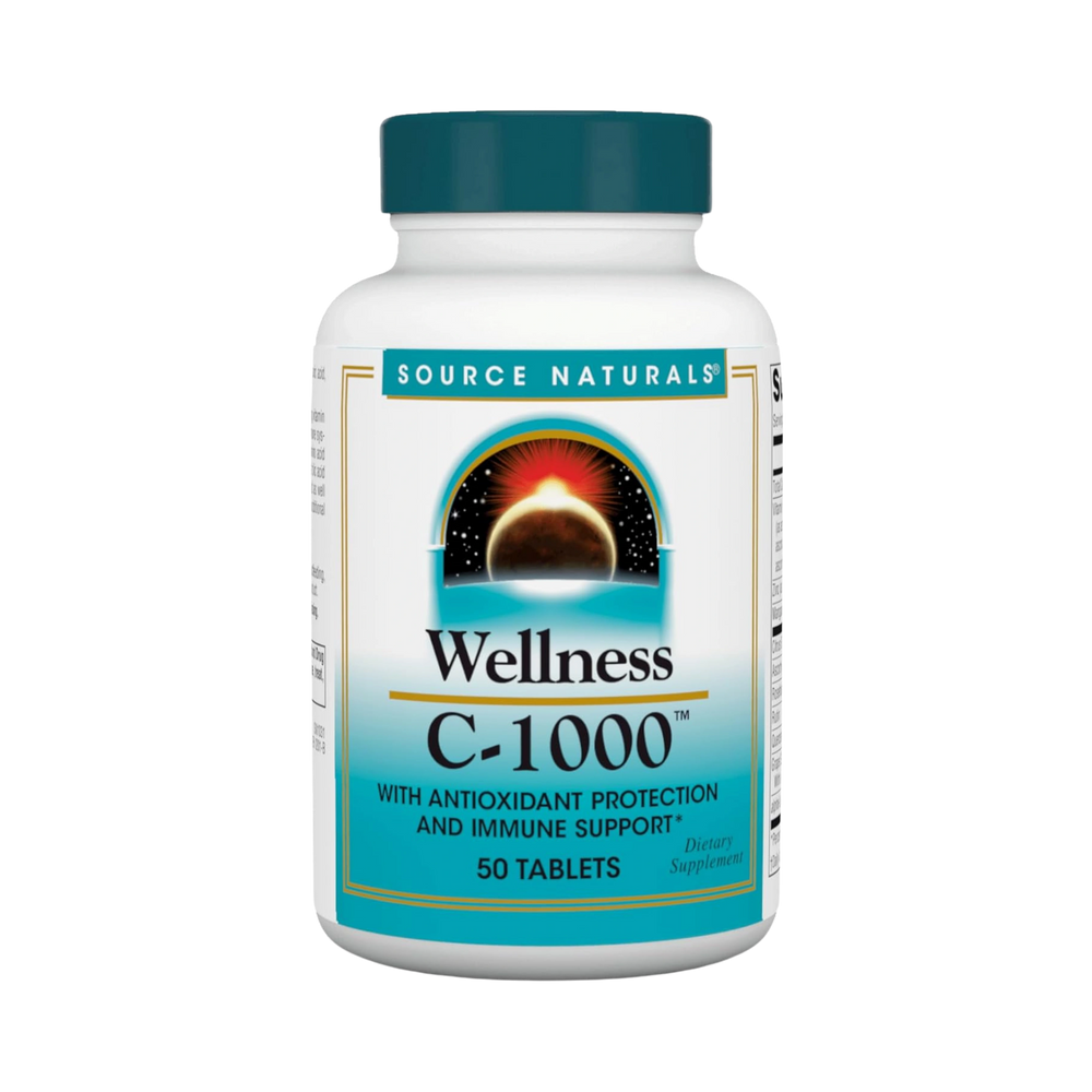 Source Naturals, Wellness C-1000, 50 Tablets