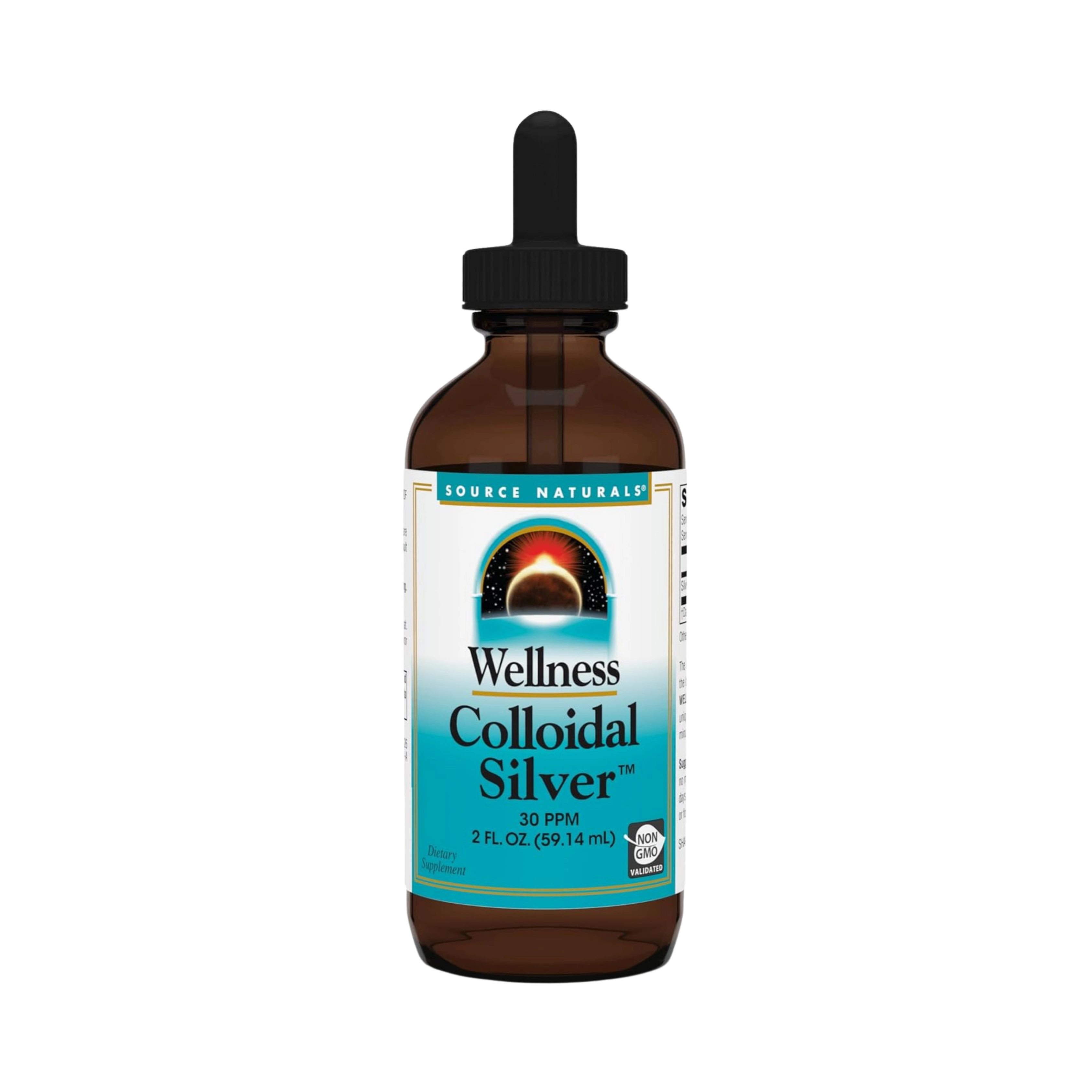 Source Naturals, Wellness Colloidal Silver, 30 Ppm, 2 Oz Liquid